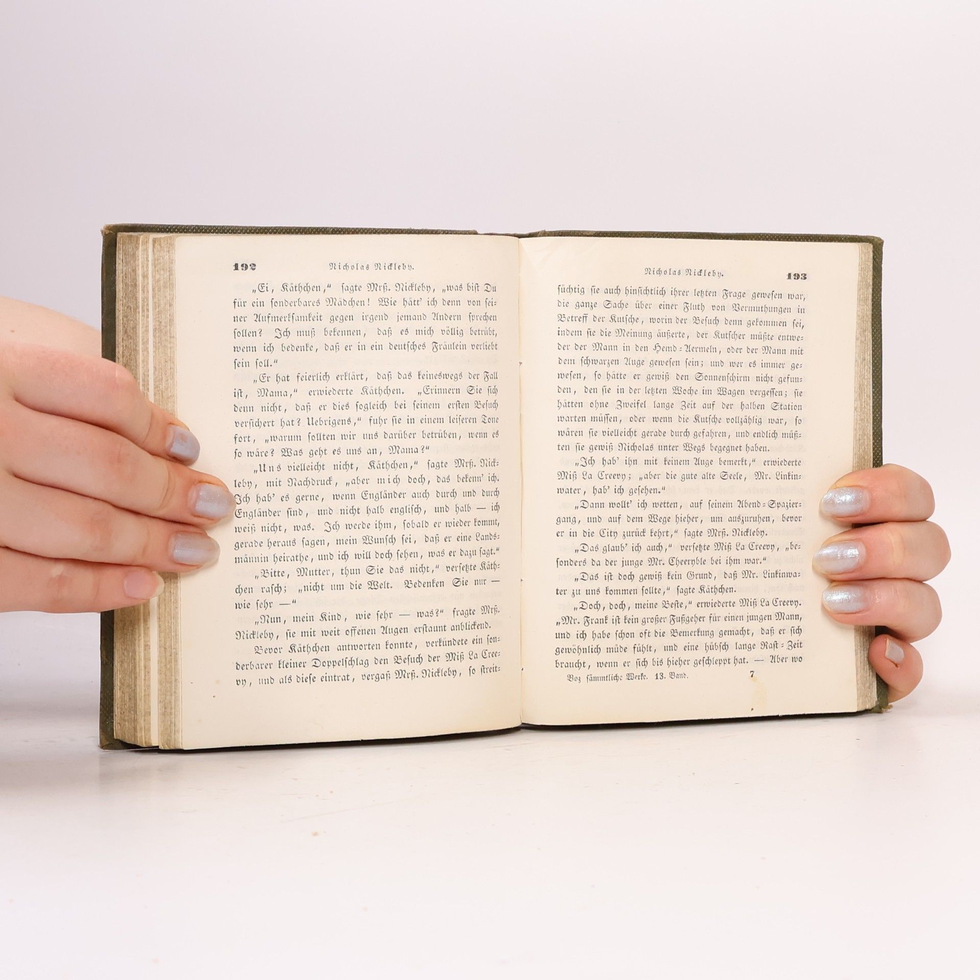 Charles Dickens Leben und Abenteuer Nicholas Nickleby's