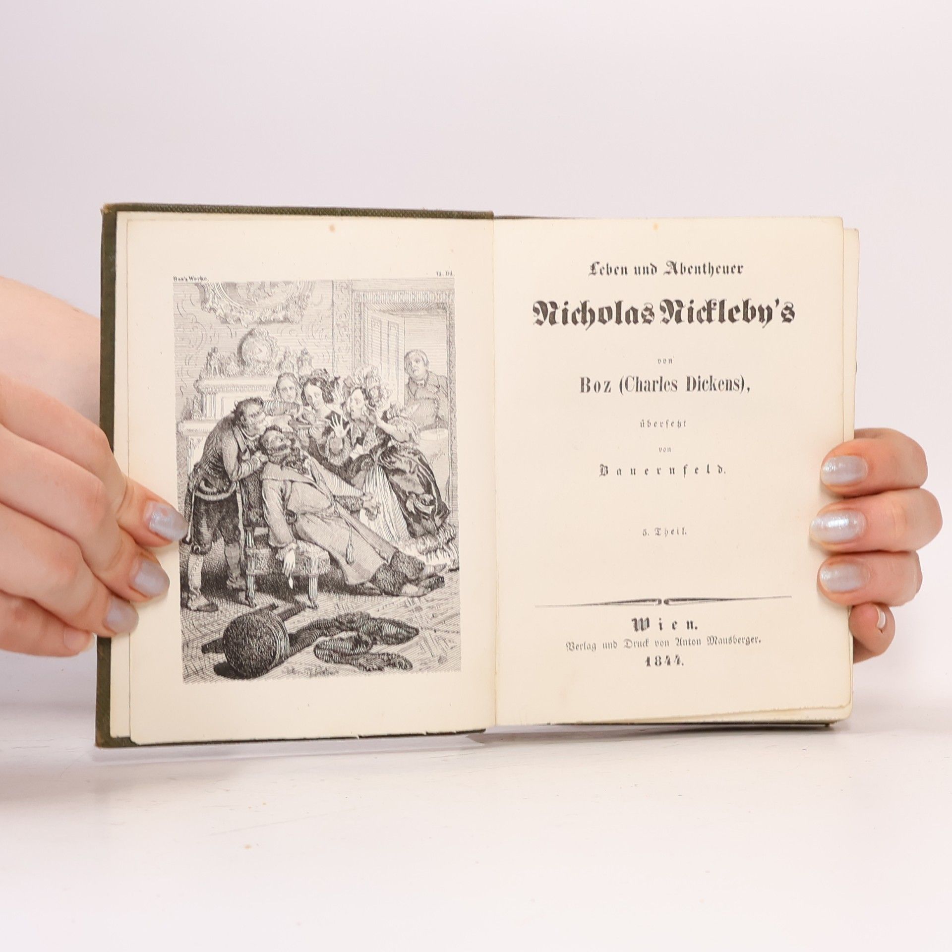 Charles Dickens Leben und Abenteuer Nicholas Nickleby's