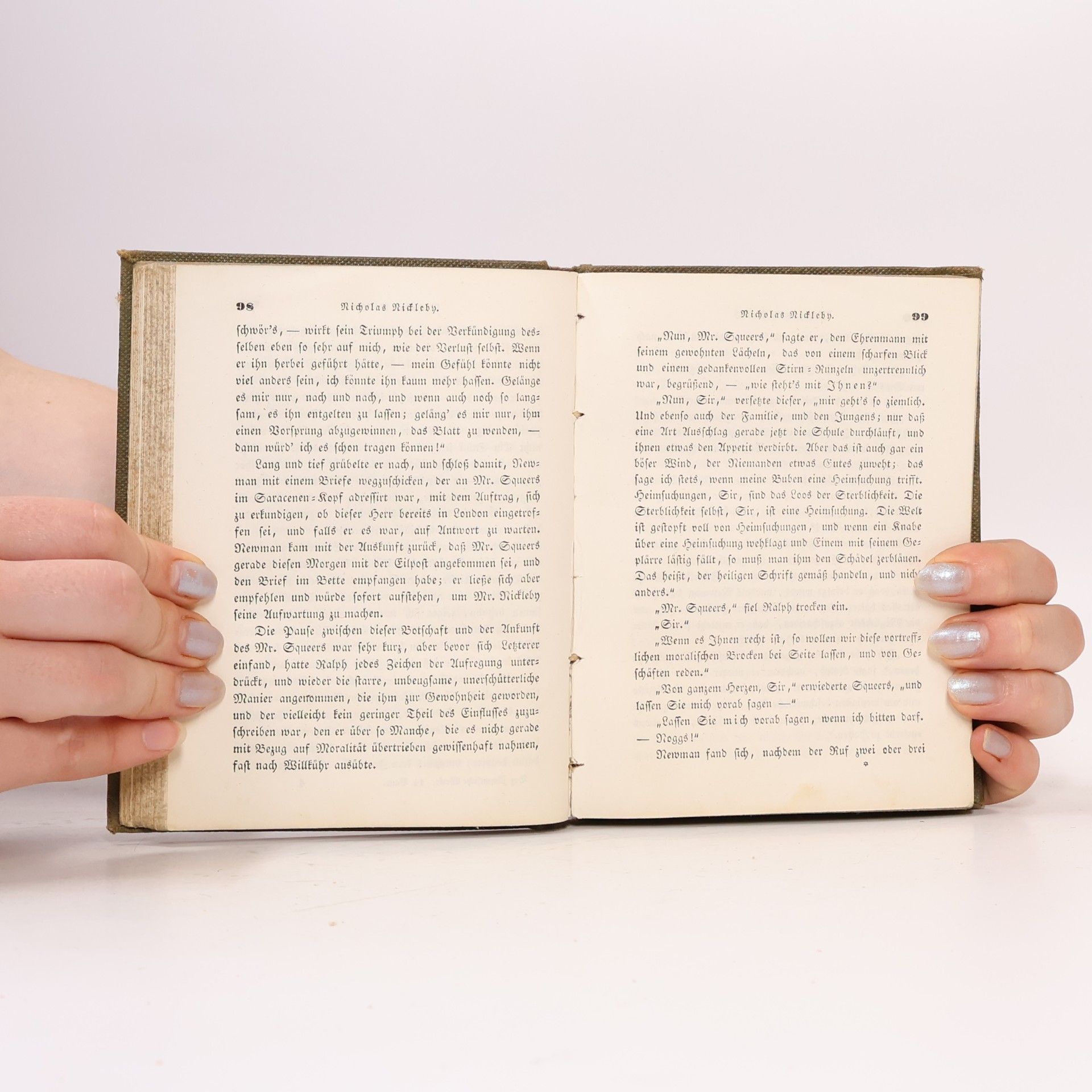 Charles Dickens Leben und Abentheuer Nicholas Nickleby's
