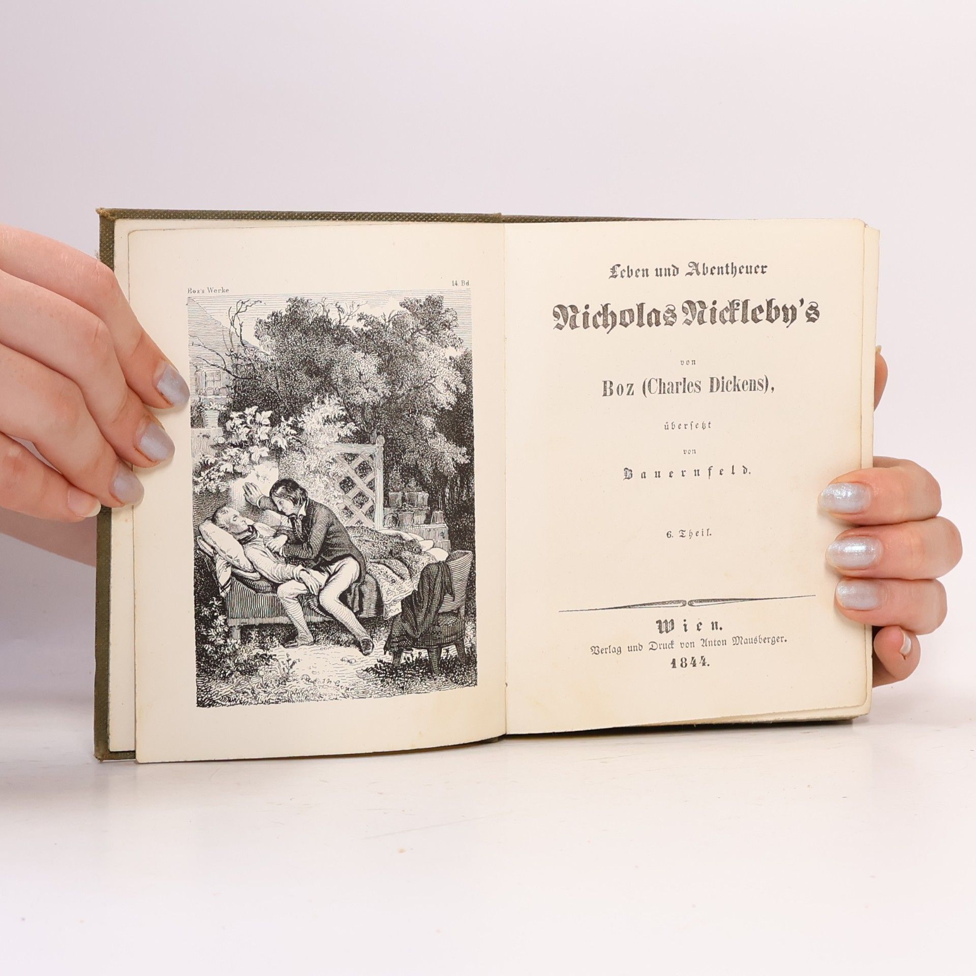 Charles Dickens Leben und Abentheuer Nicholas Nickleby's