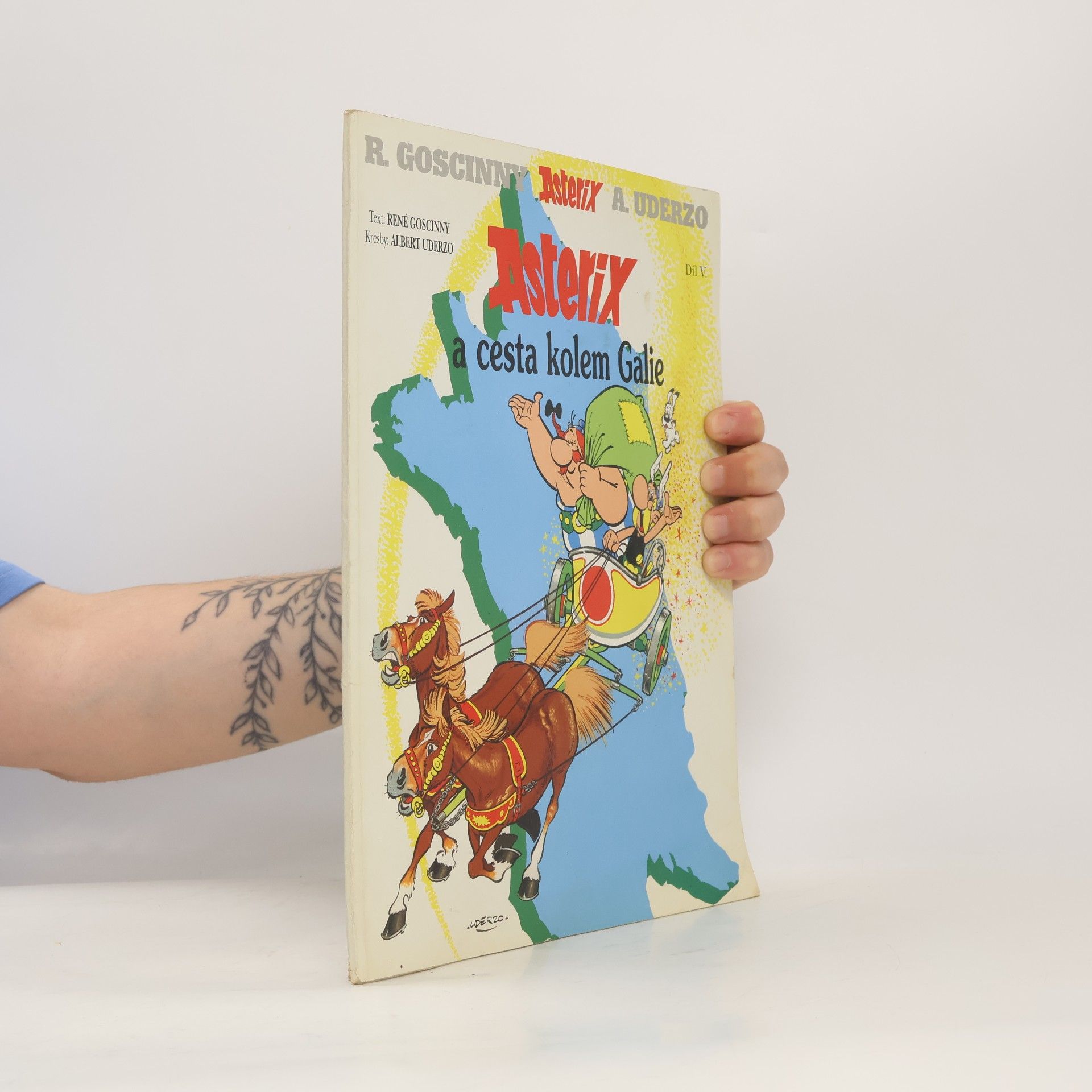 René Goscinny Asterix a cesta kolem Galie