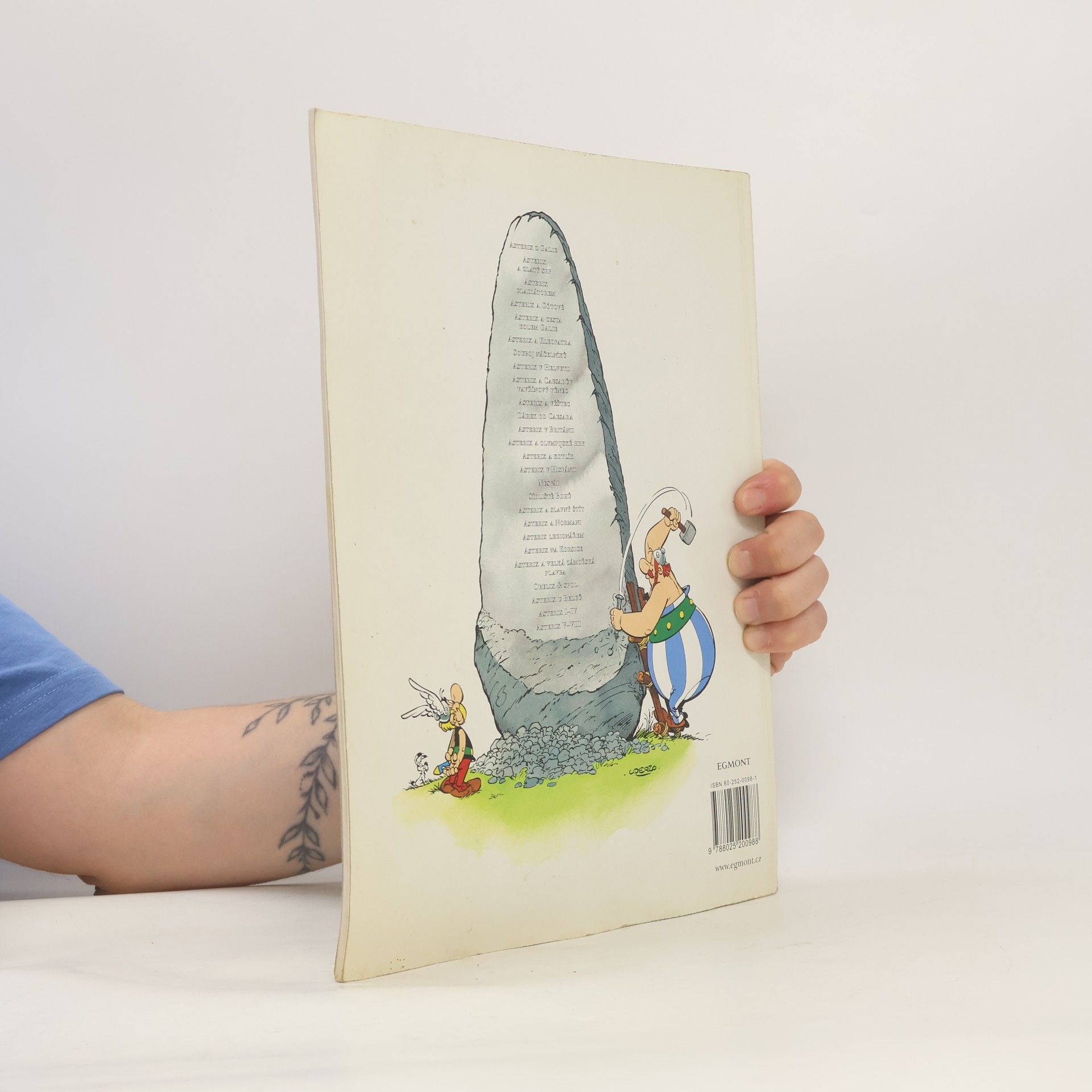 René Goscinny Asterix a cesta kolem Galie