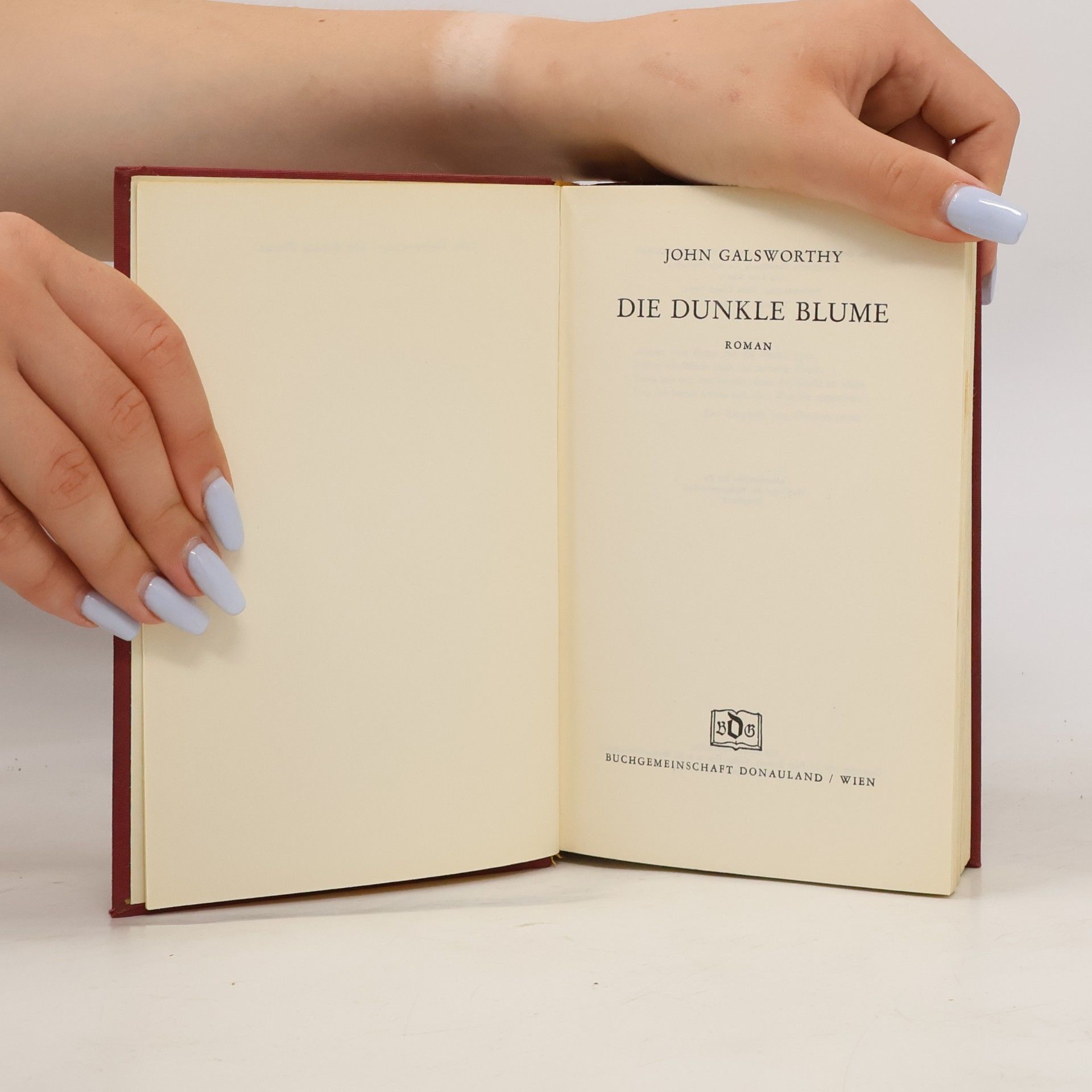 John Galsworthy Die dunkle Blume