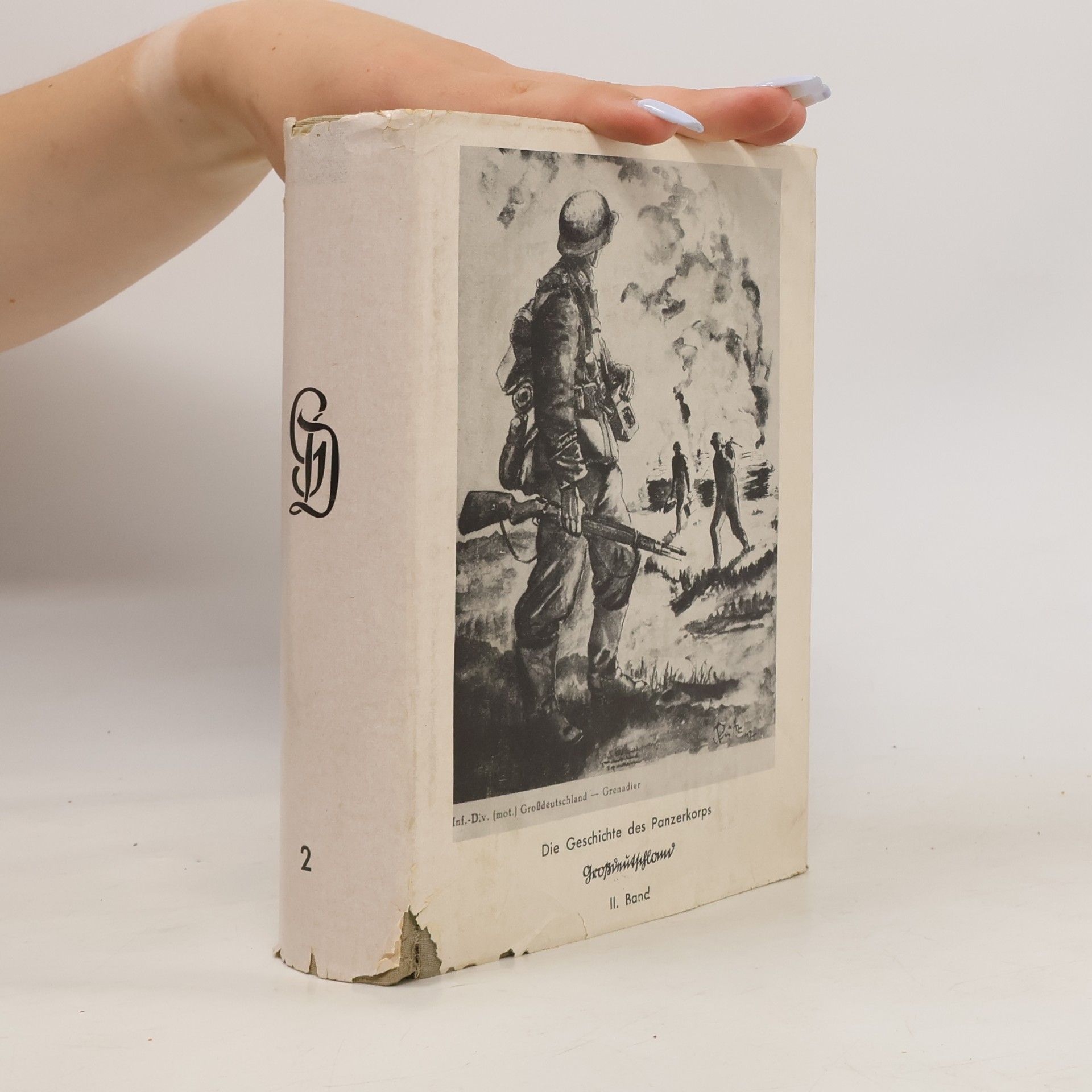 Helmuth Spaeter Die Geschichte des Panzerkorps 2