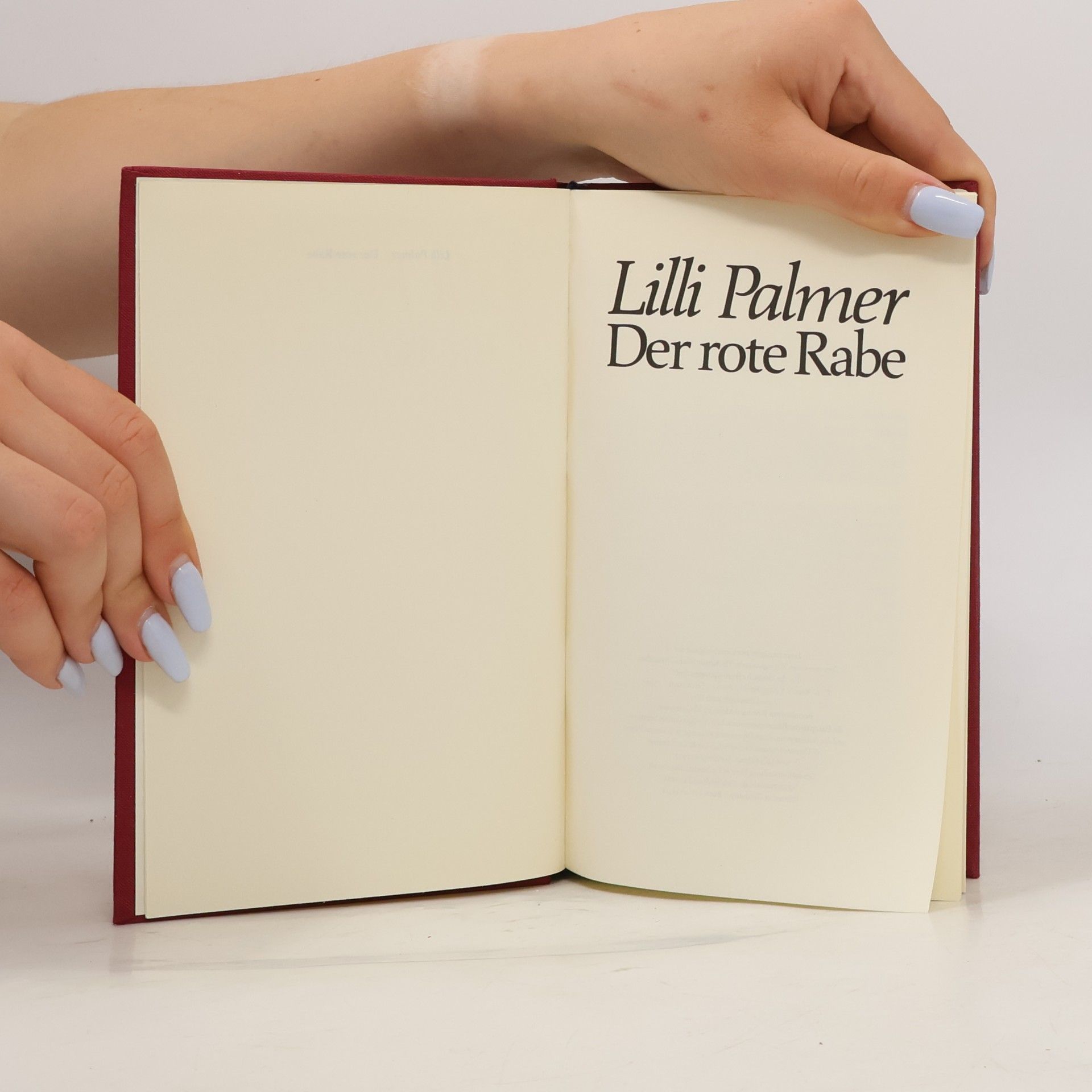 Lilli Palmer Der Rote Rabe