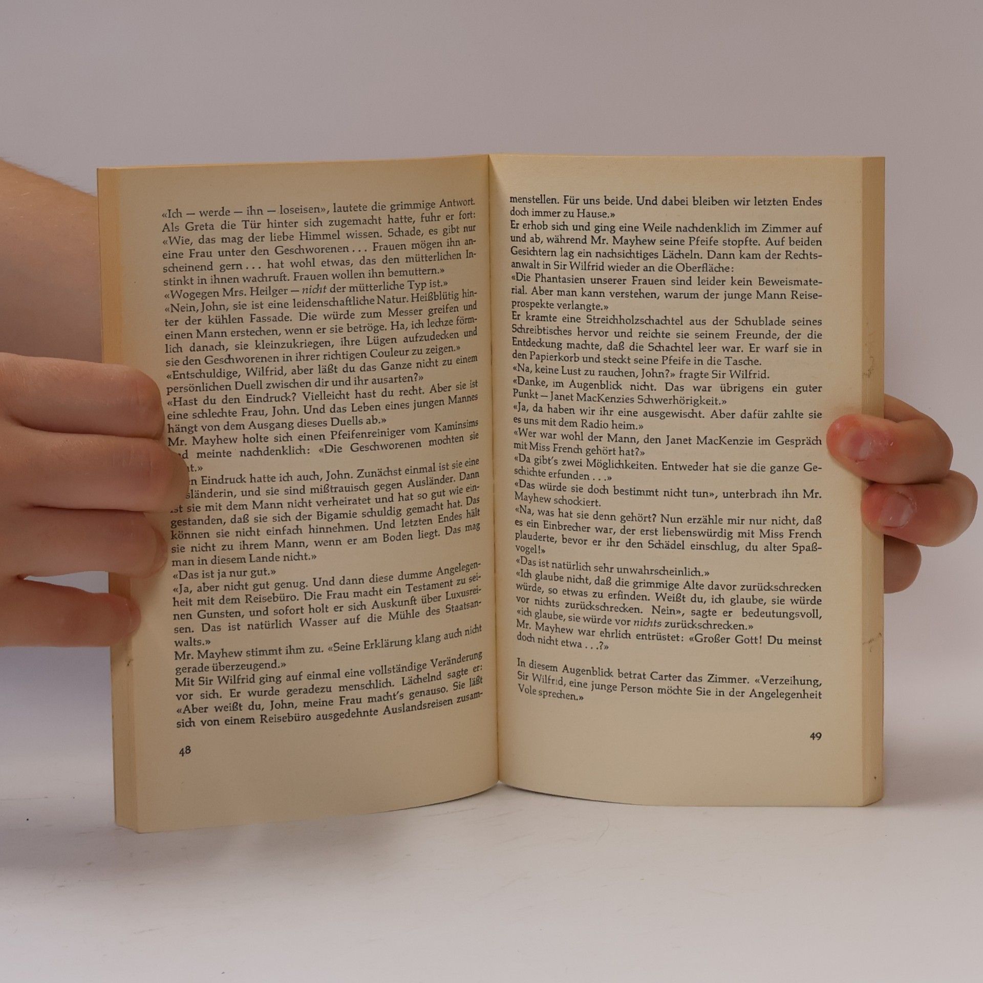 Agatha Christie Zeugin der Anklage. Der Prügelknabe