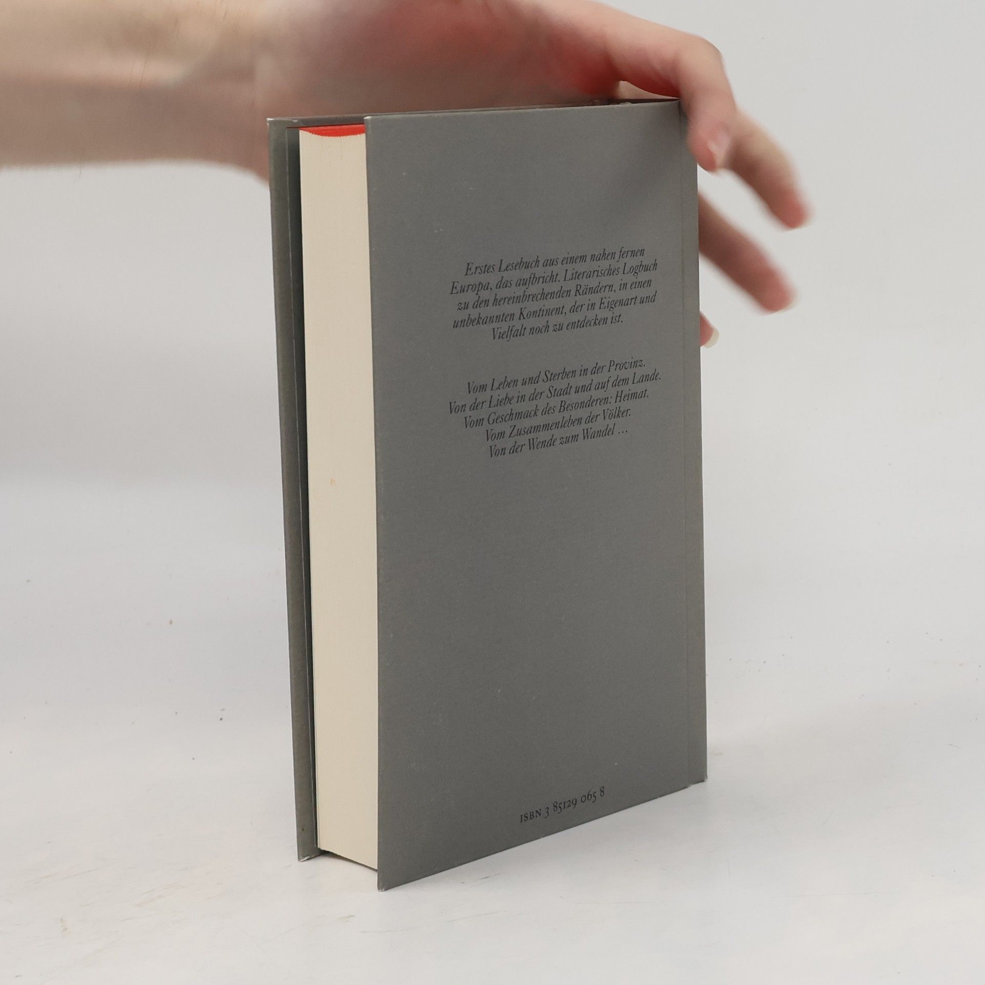 Karl-Markus Gauß Das Buch der Ränder