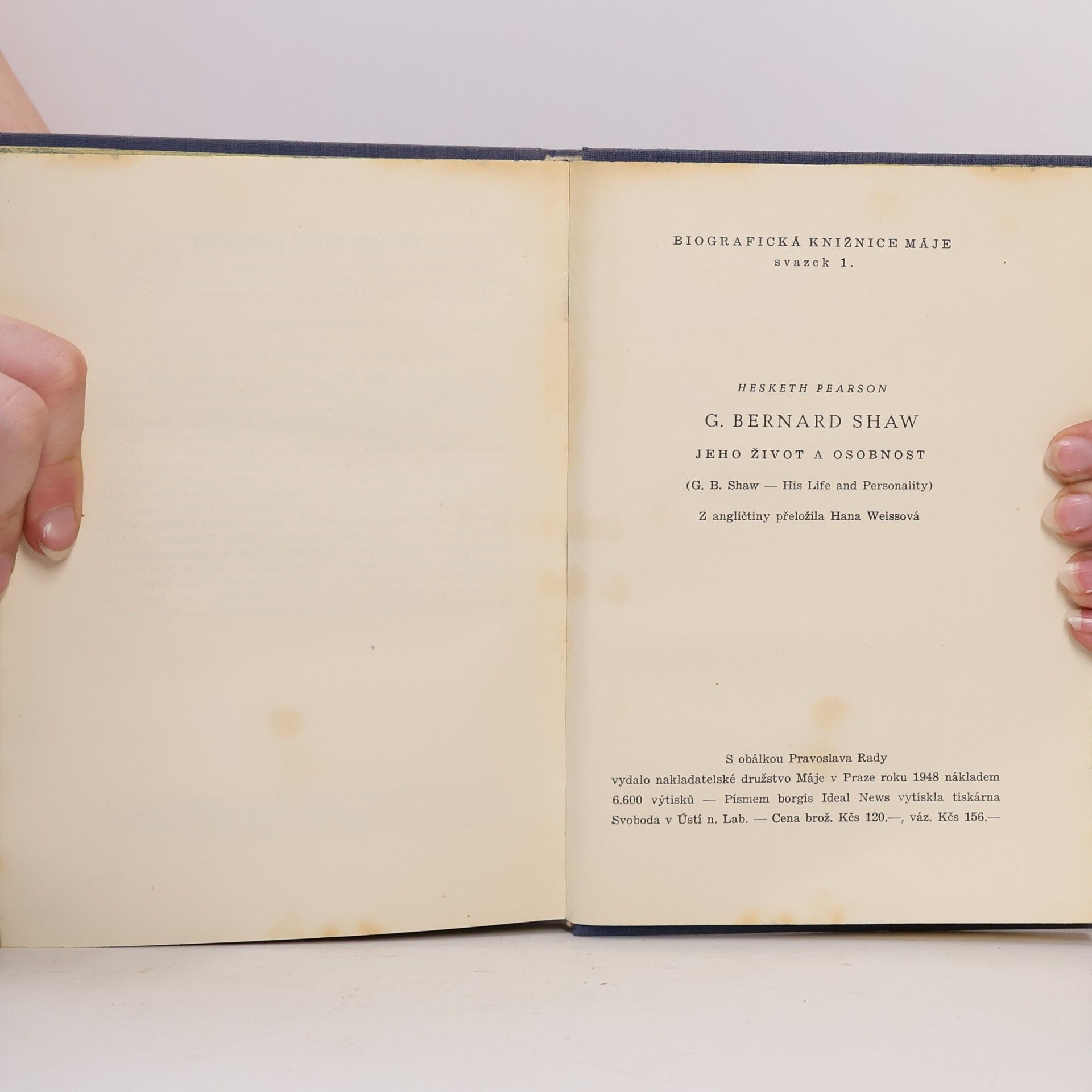 Hesketh Pearson Bernard Shaw, jeho život a osobnost