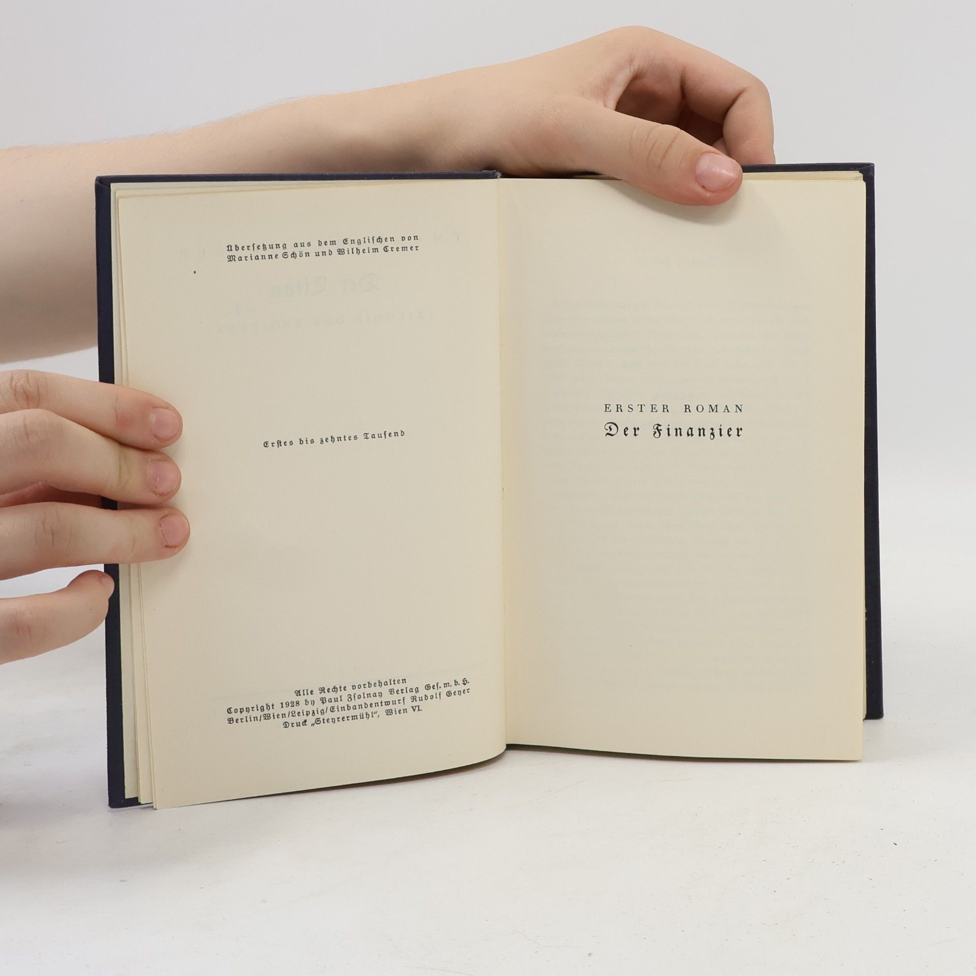 Theodore Dreiser Der Titan I. Band