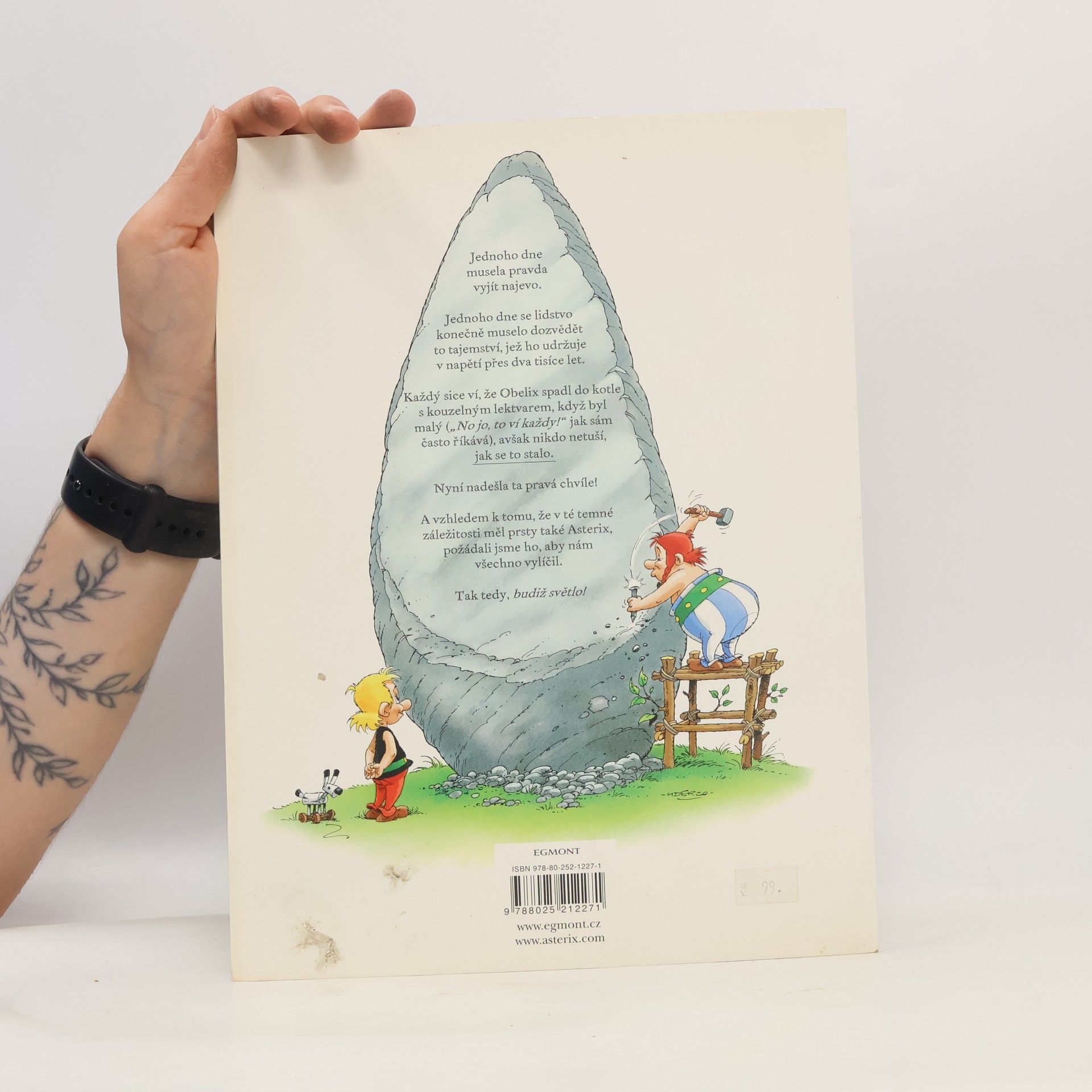 René Goscinny Jak Obelix spadl do druidova kotle, když byl malý