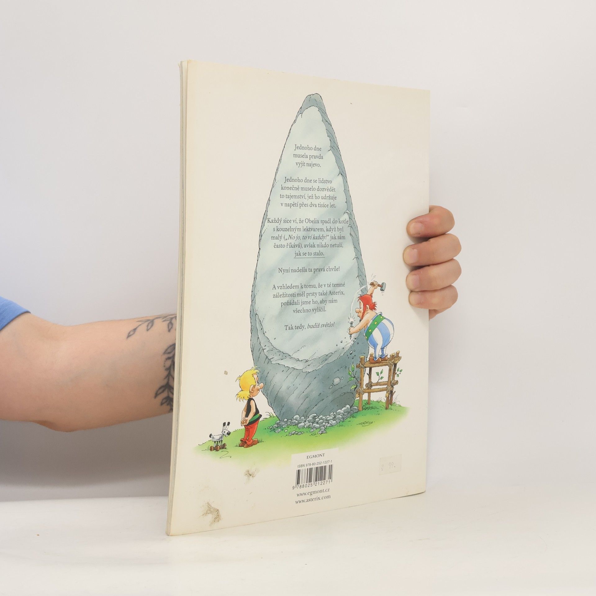René Goscinny Jak Obelix spadl do druidova kotle, když byl malý