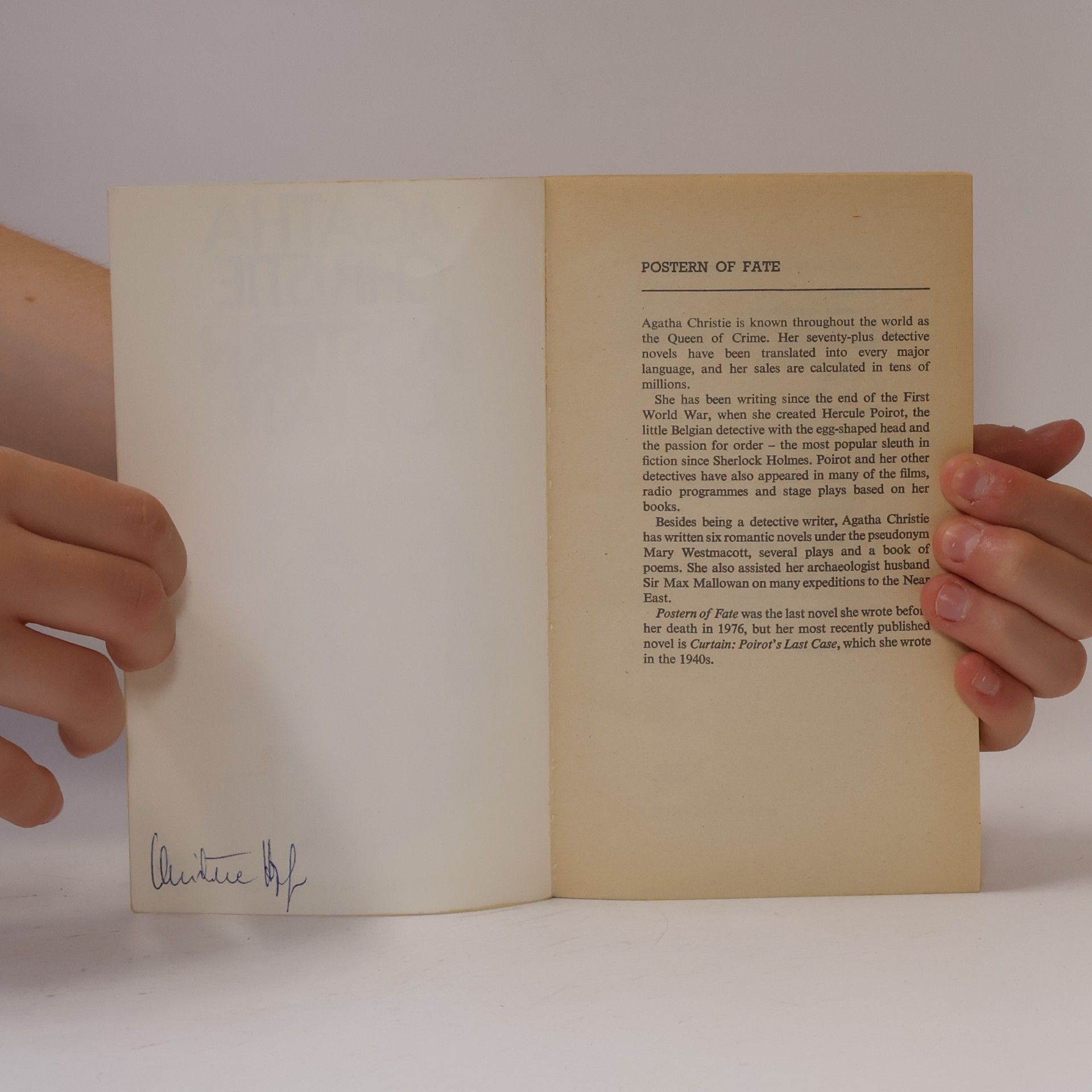 Agatha Christie Postern of Fate