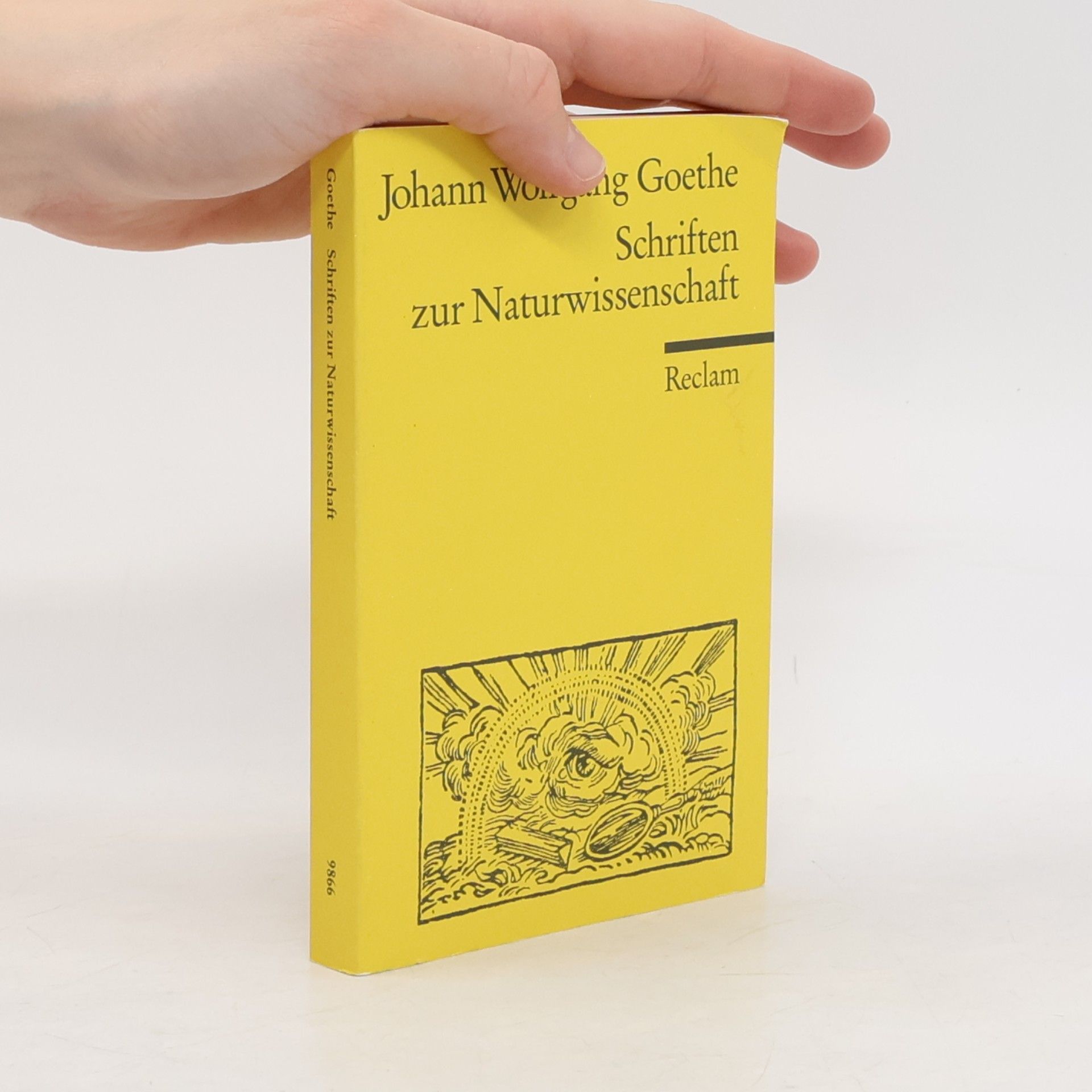 Johann Wolfgang von Goethe Schriften zur Naturwissenschaft