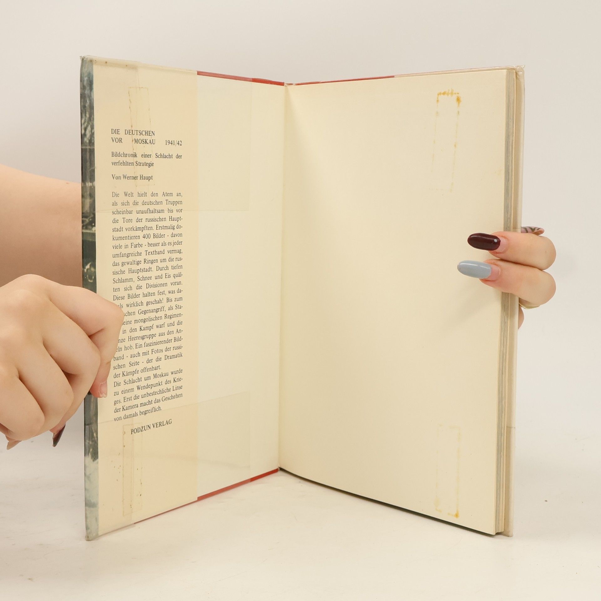 Autorenkollektiv Die deutschen von Moskau 1941/1942