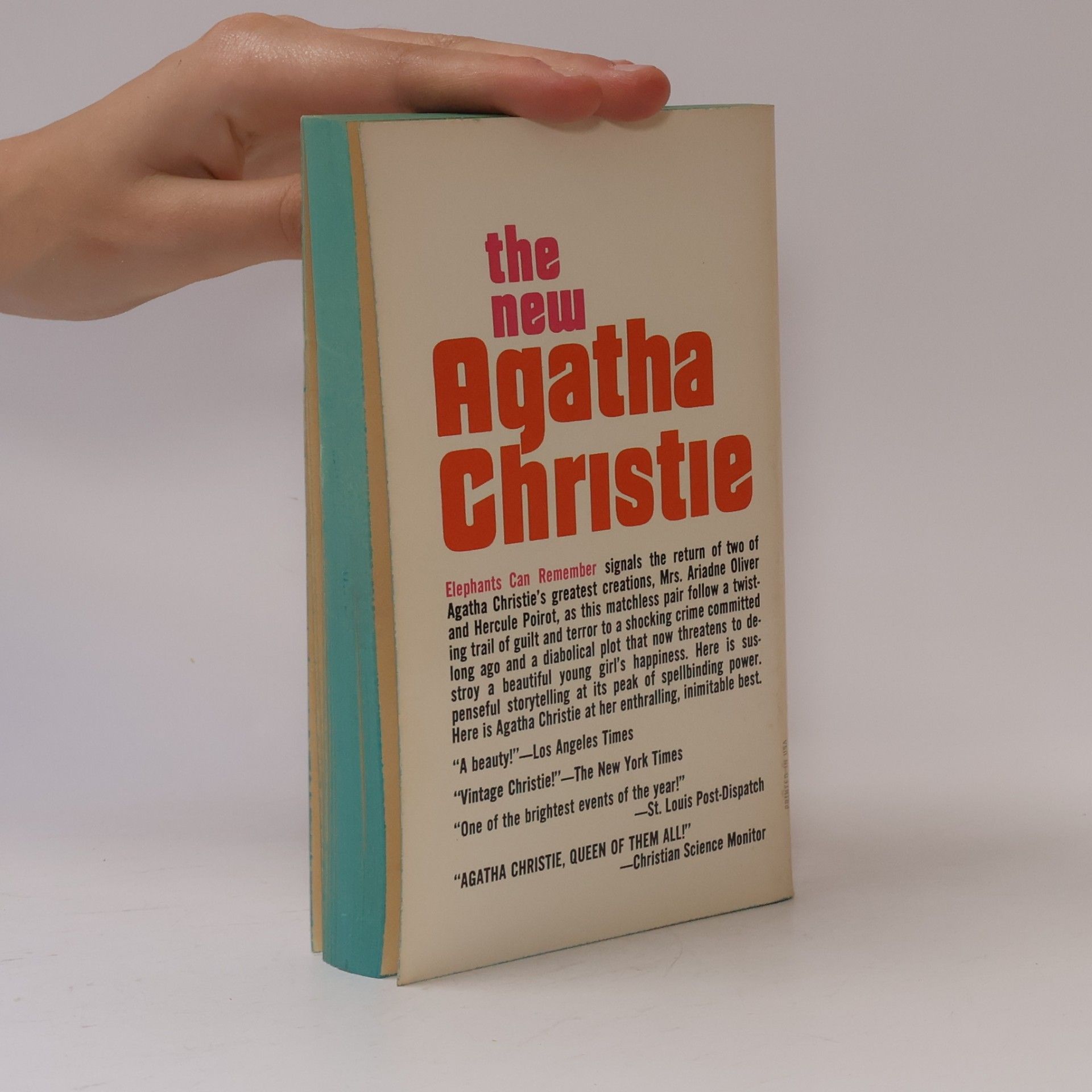 Agatha Christie Elephants Can Remember