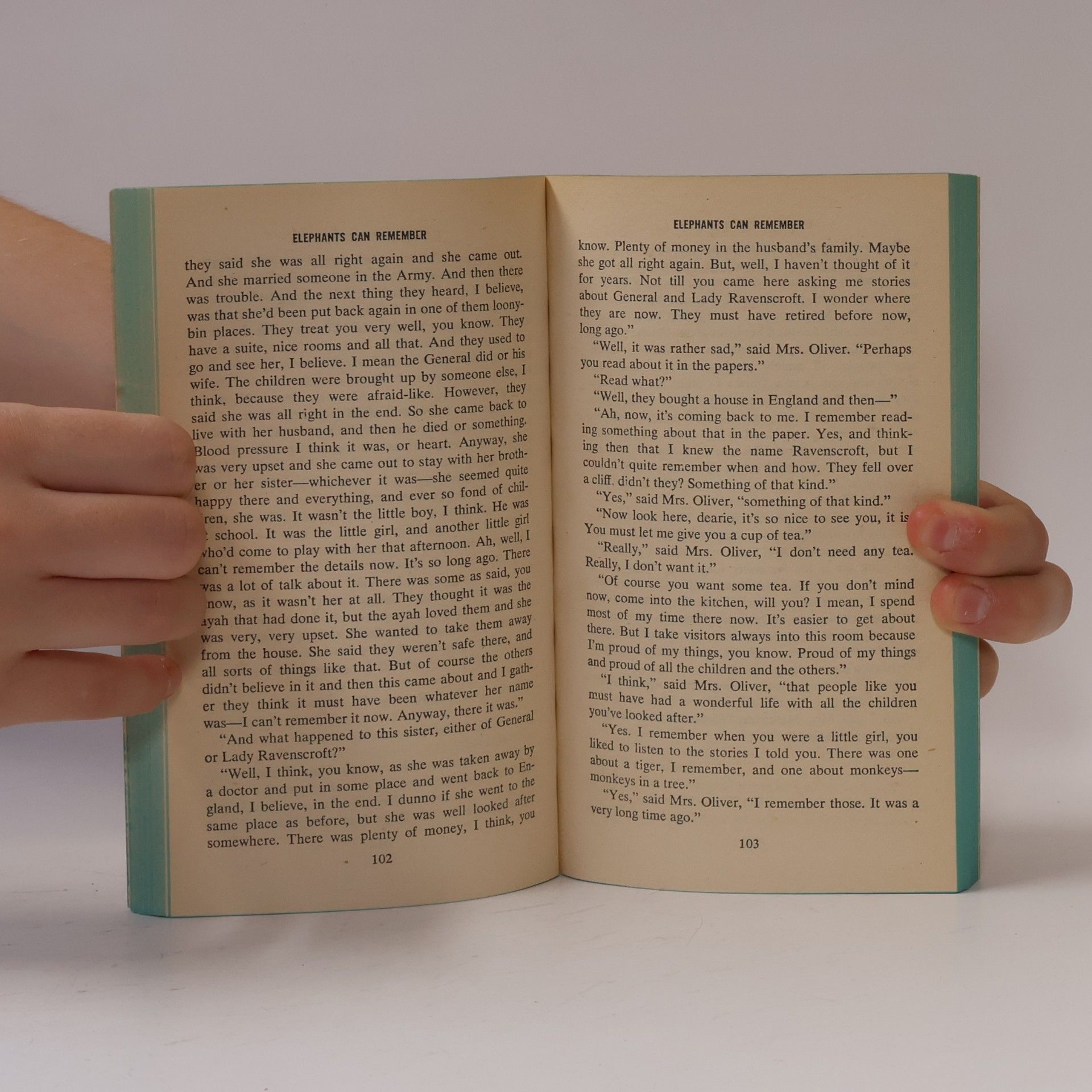 Agatha Christie Elephants Can Remember