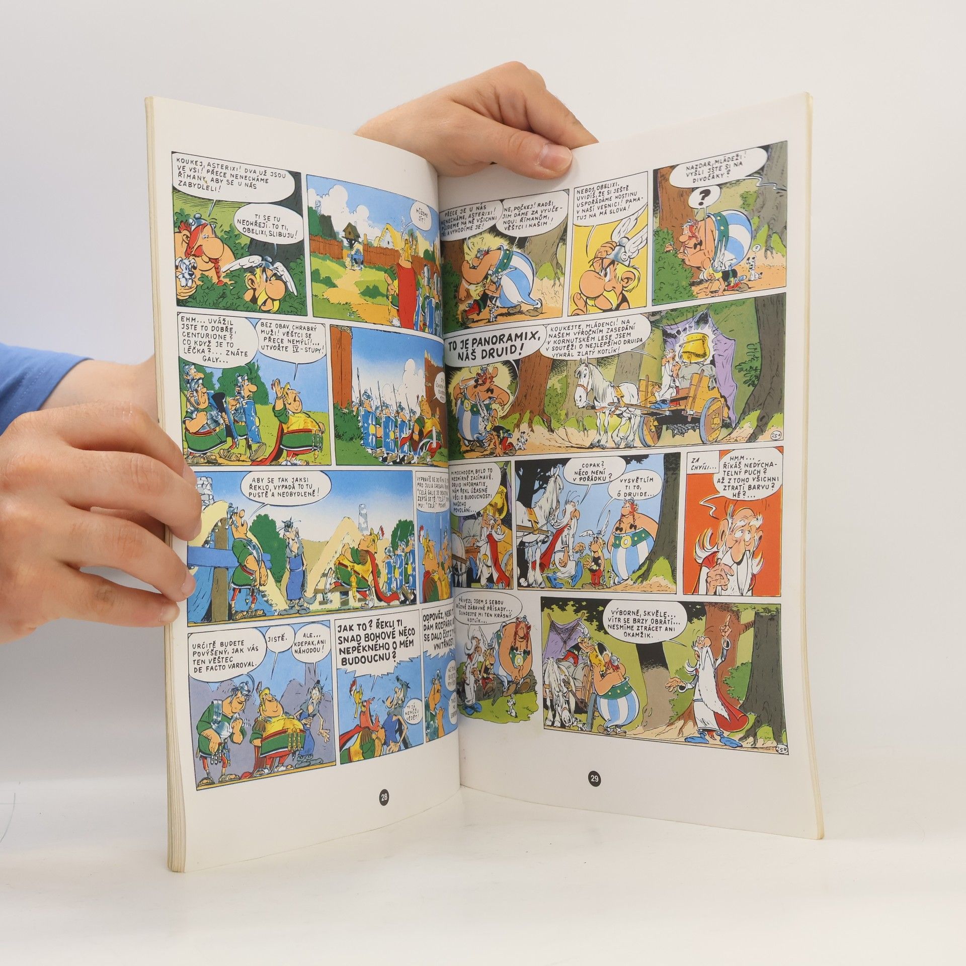 René Goscinny Asterix. Díl IV. Věštec