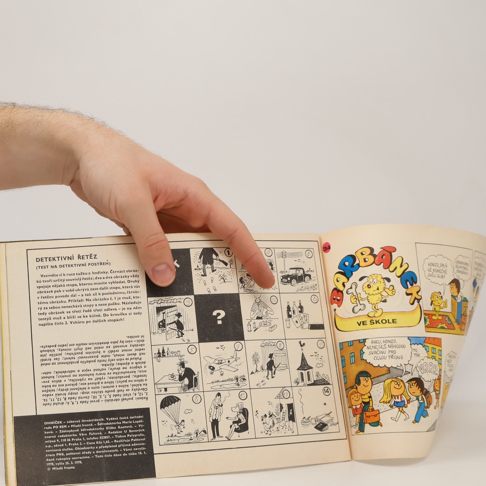 Kolektiv autorů Ohníček 12/1978