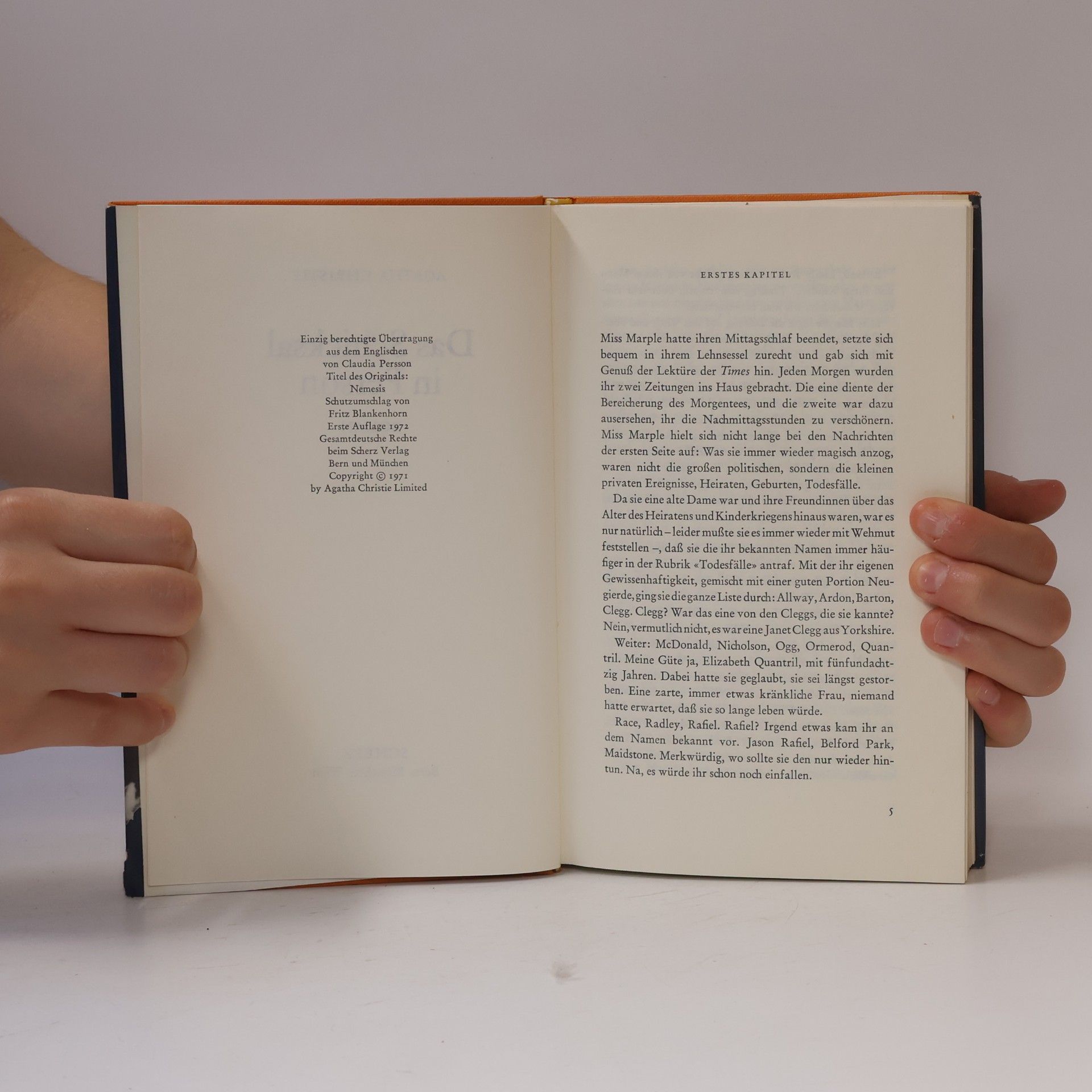 Agatha Christie Das Schicksal in Person