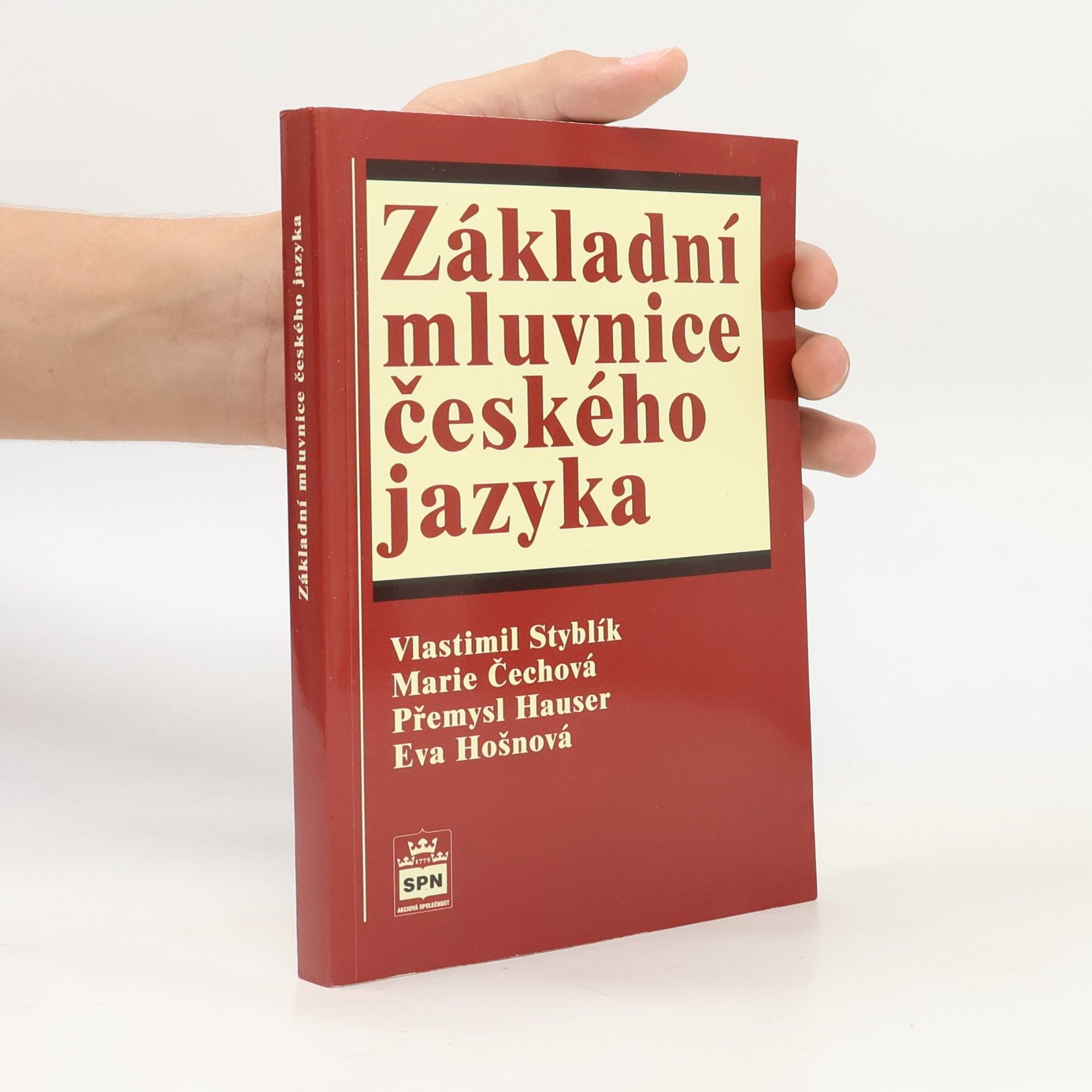 Vlastimil Styblík Základní mluvnice českého jazyka