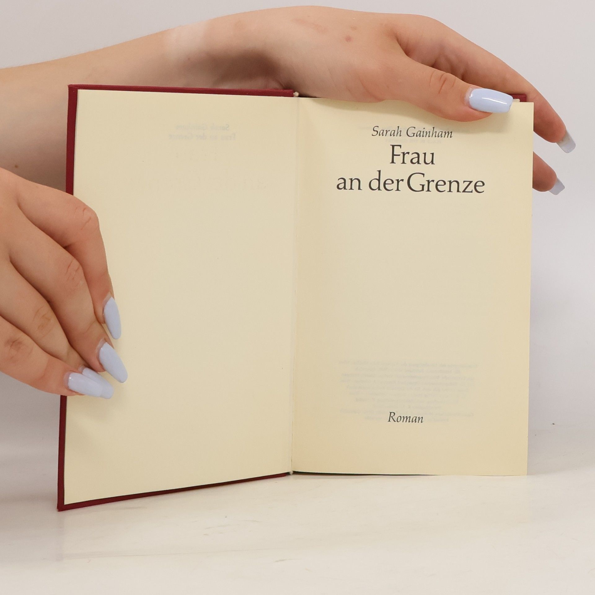 Sarah Gainham Frau an der Grenze