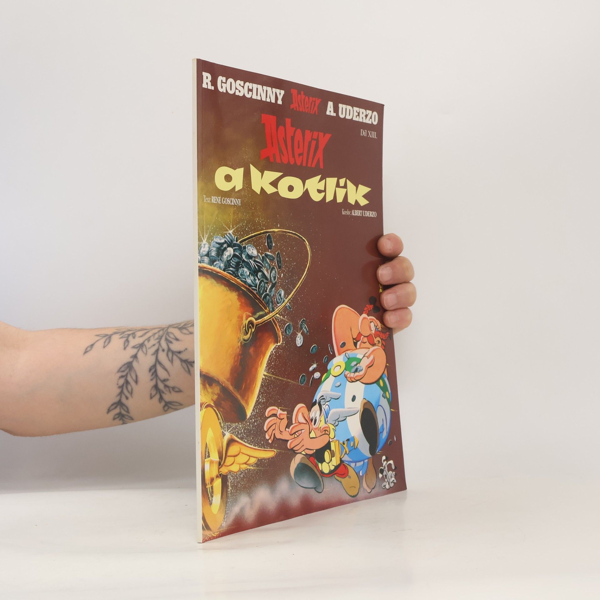 René Goscinny Asterix a kotlík
