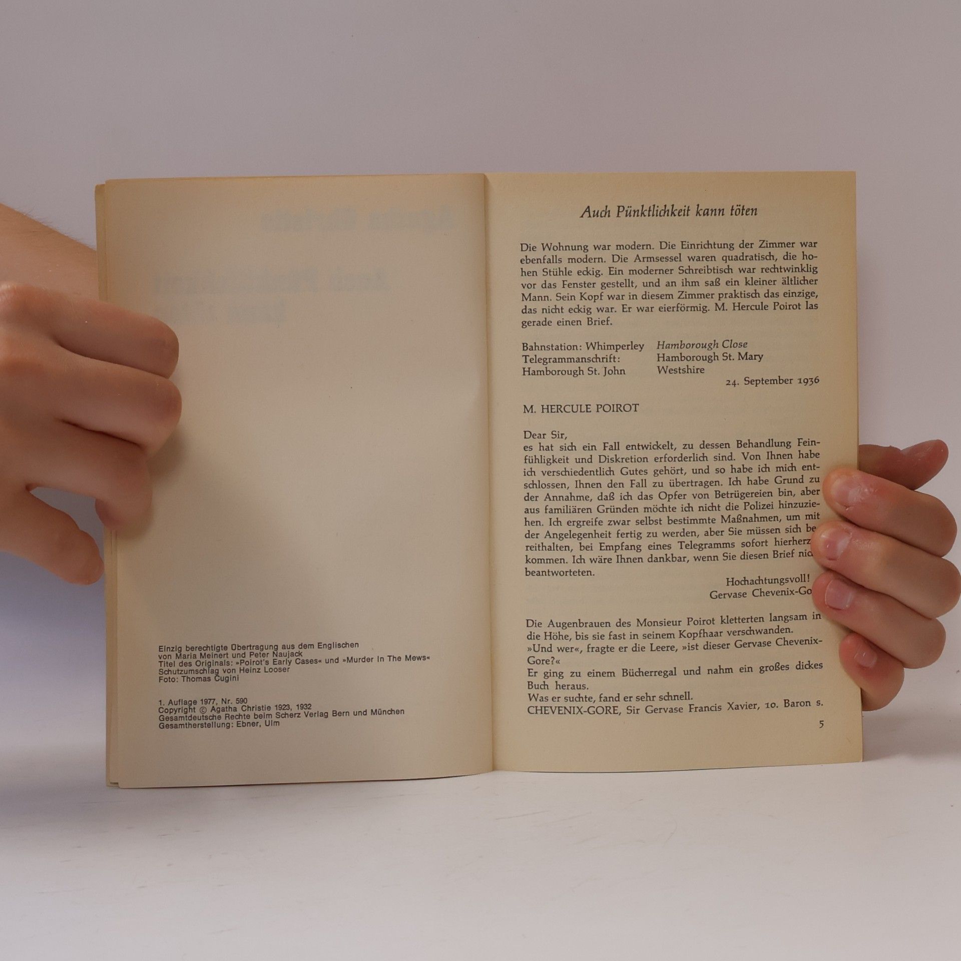 Agatha Christie Auch Pünktlichkeit kann töten