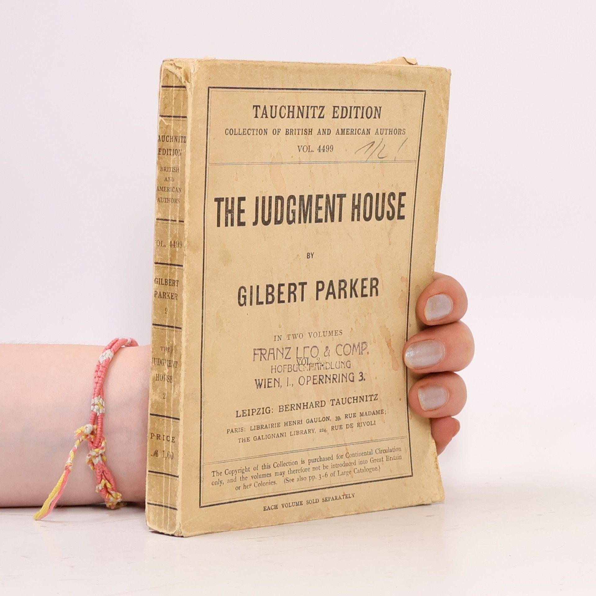 Gilbert Parker The Judgment House