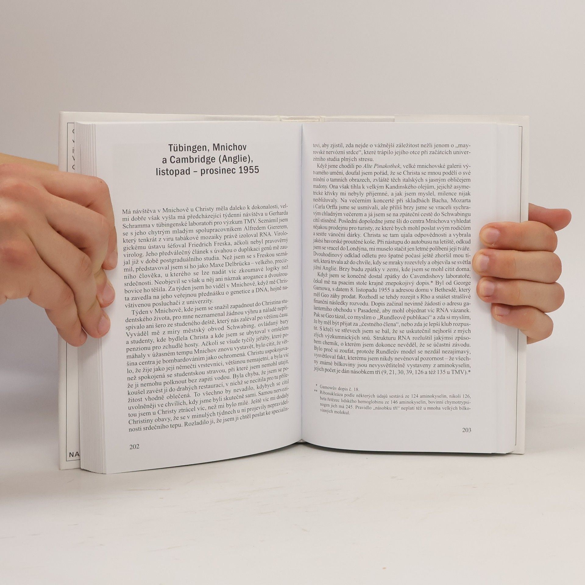 James D. Watson Geny, ženy a Gamow