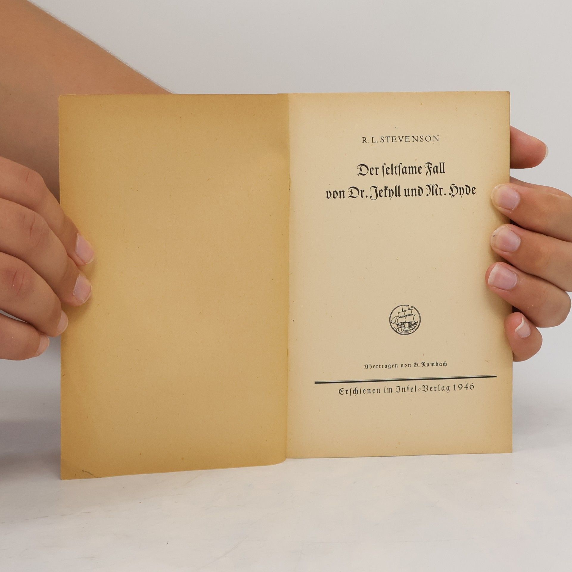 Robert Louis Stevenson Der seltsame Fall von Dr. Jekyll und Mr. Hyde
