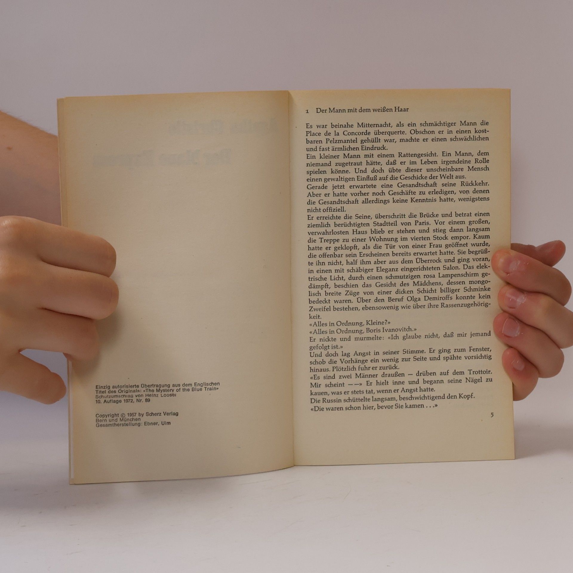 Agatha Christie Der blaue Express