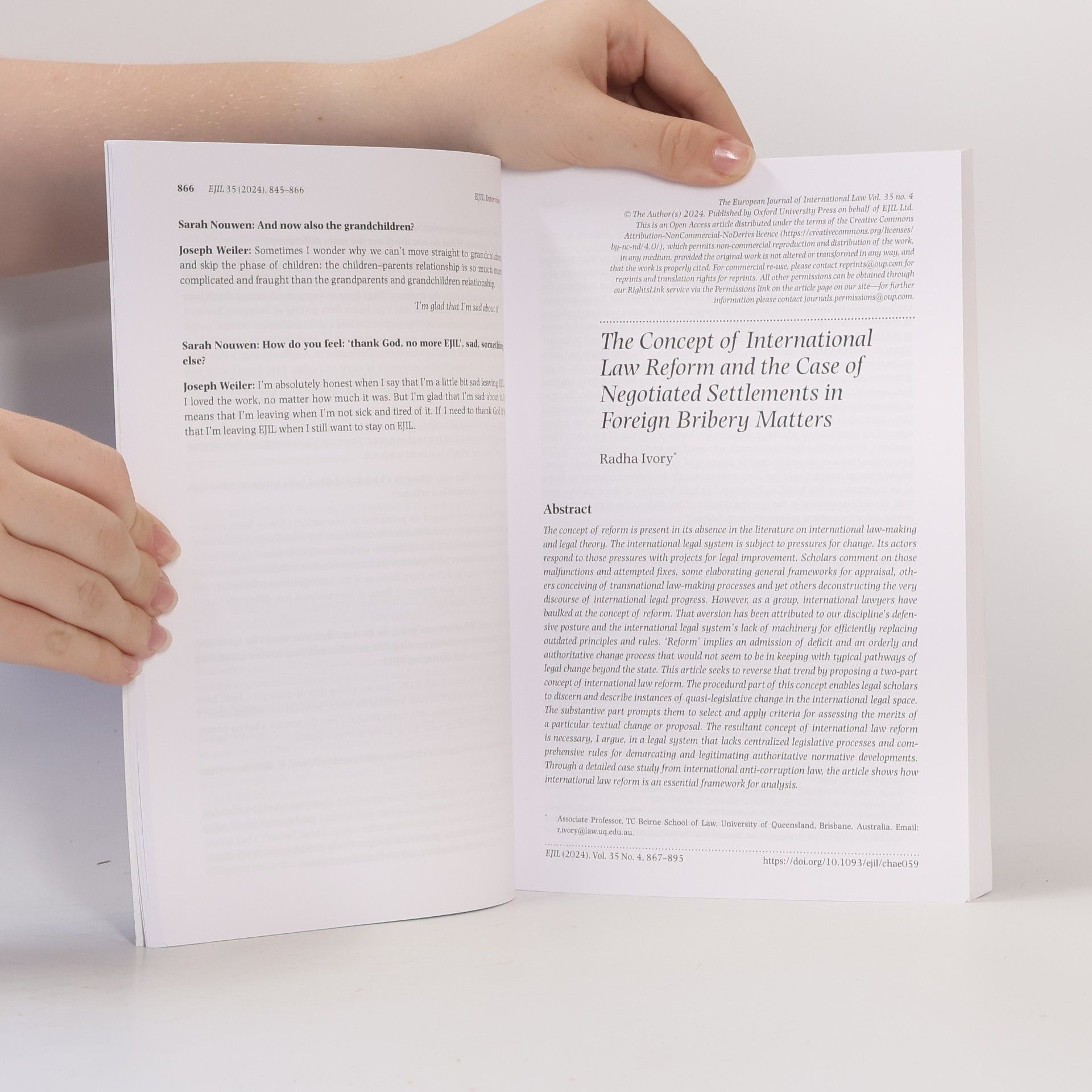 AA.VV. European Journal of International Law 4/2024