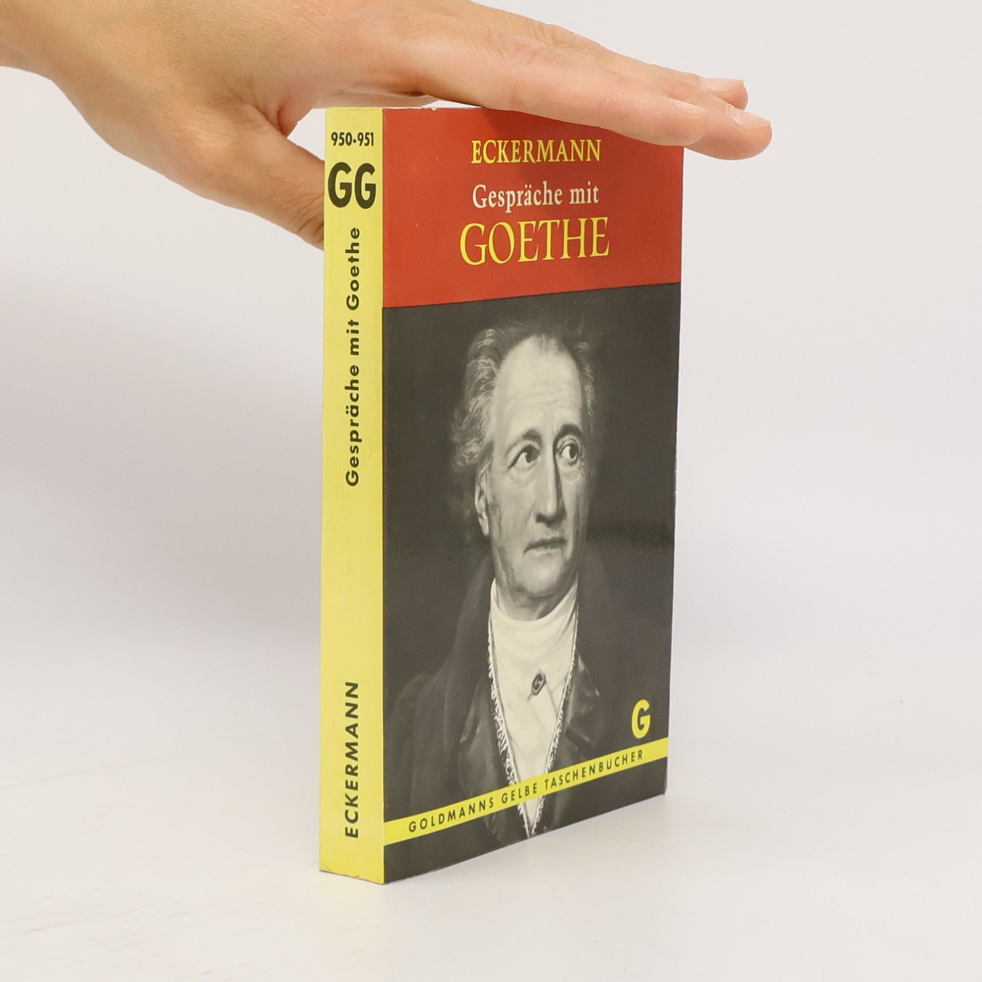 Johann Peter Eckermann Gespräche mit Goethe