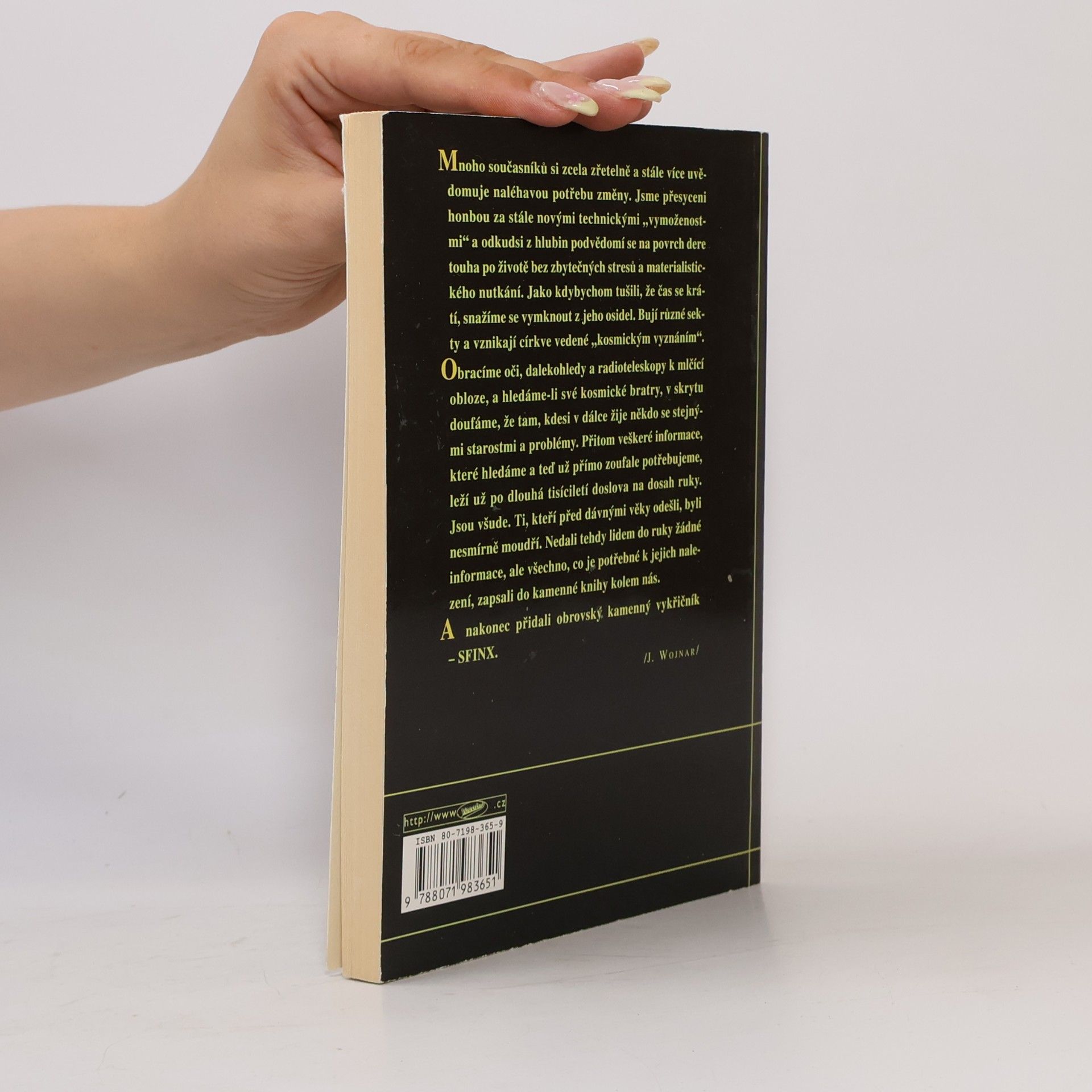 Wojnar Jiří Bestseller v kameni. Díl 2, Přehlížená poselství a utajované skutečnosti