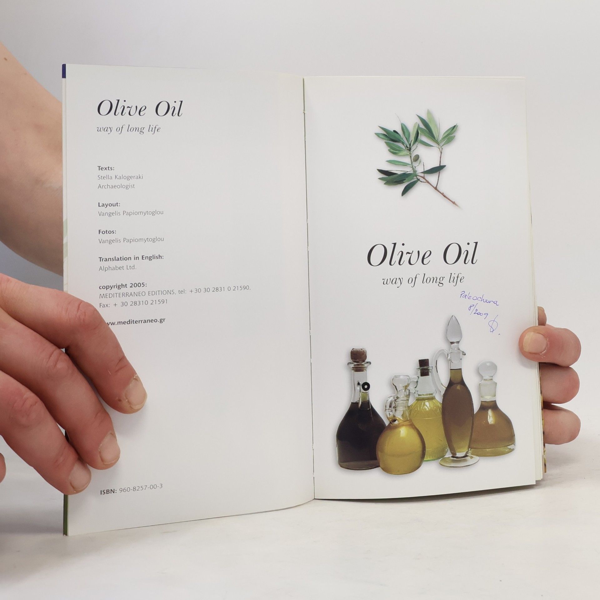 Stella Kalogeraki Olive oil: Way of Long Life