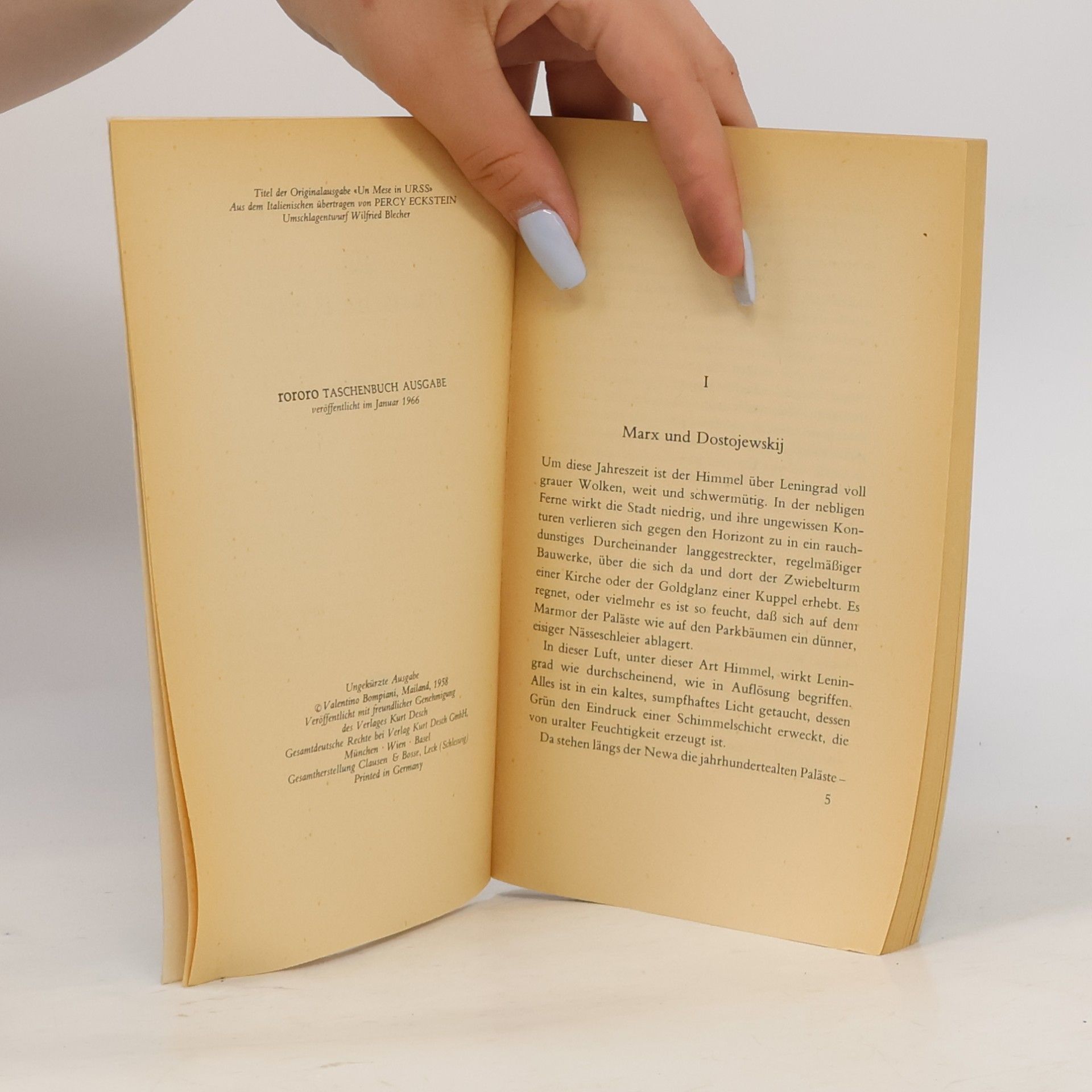 Alberto Moravia Eine russische Reise