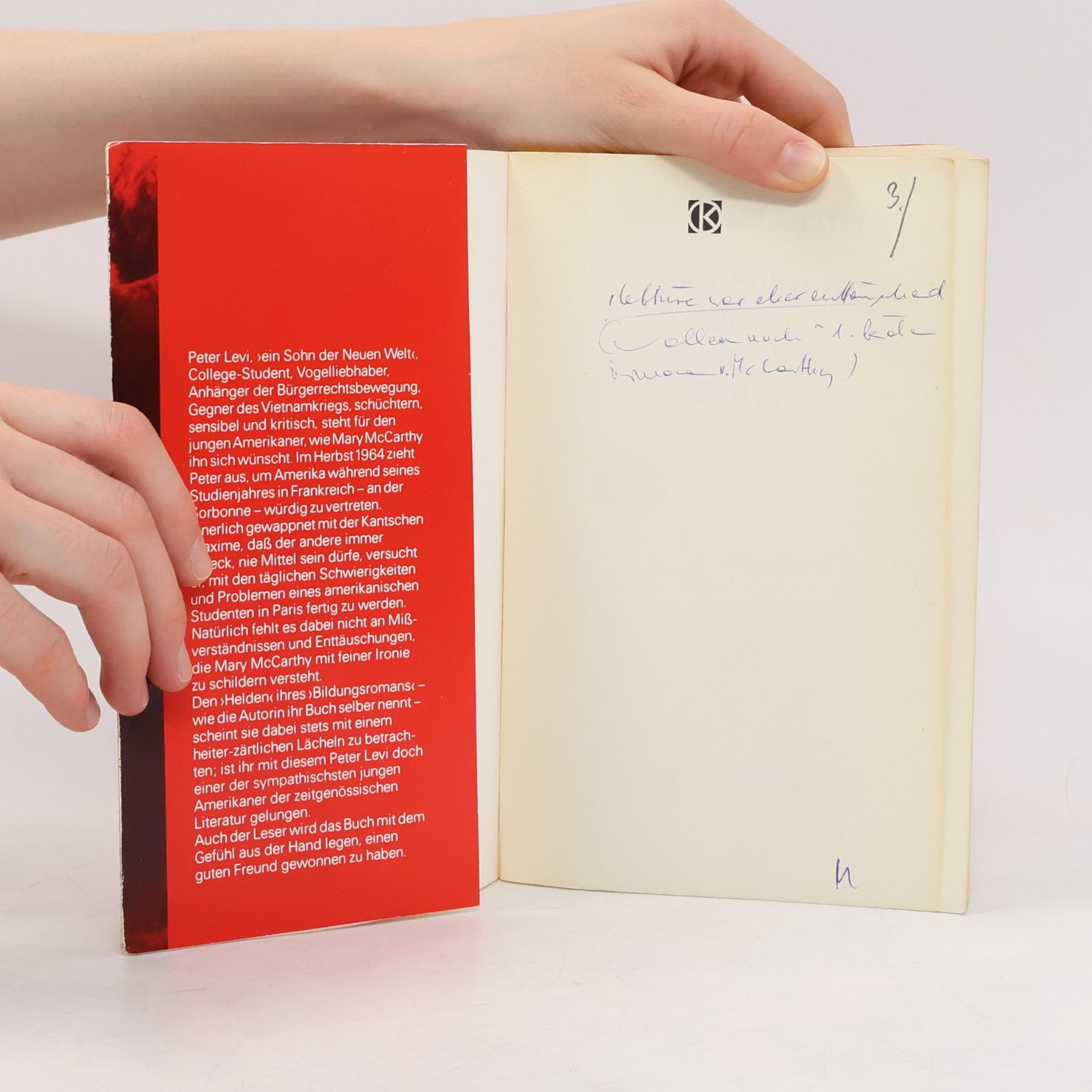Mary McCarthy Ein Sohn der Neuen Welt