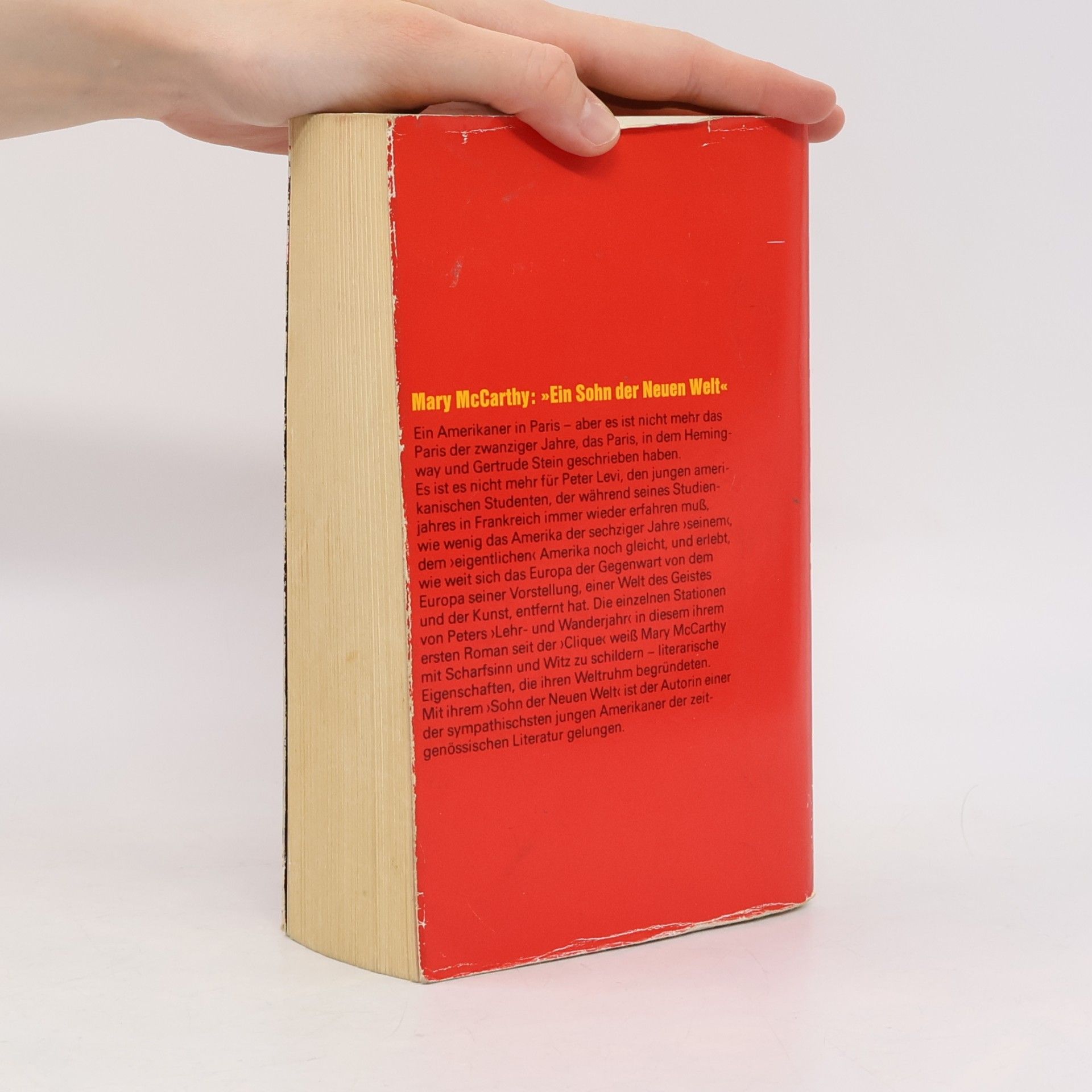 Mary McCarthy Ein Sohn der Neuen Welt