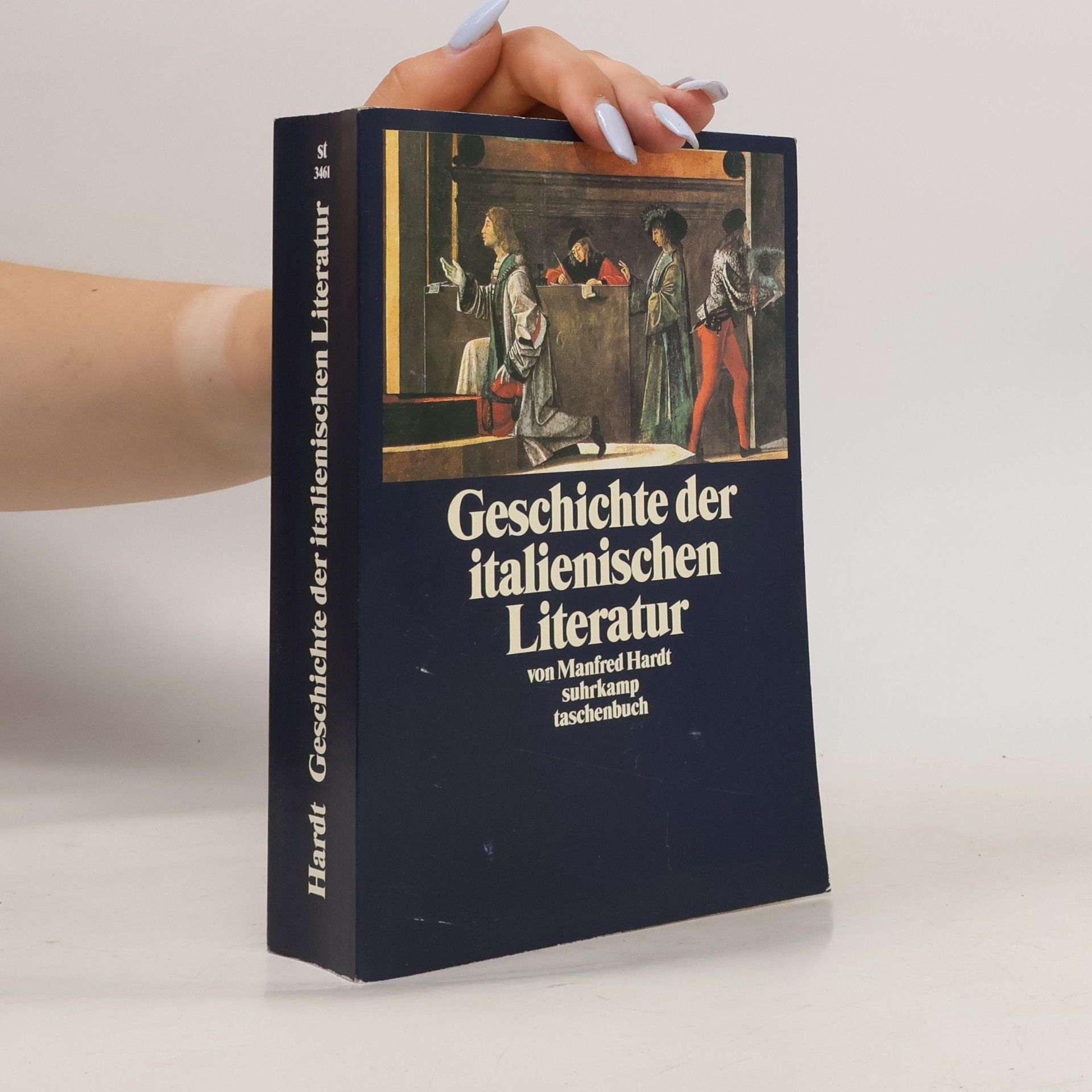 Manfred Hardt Geschichte der italienischen Literatur