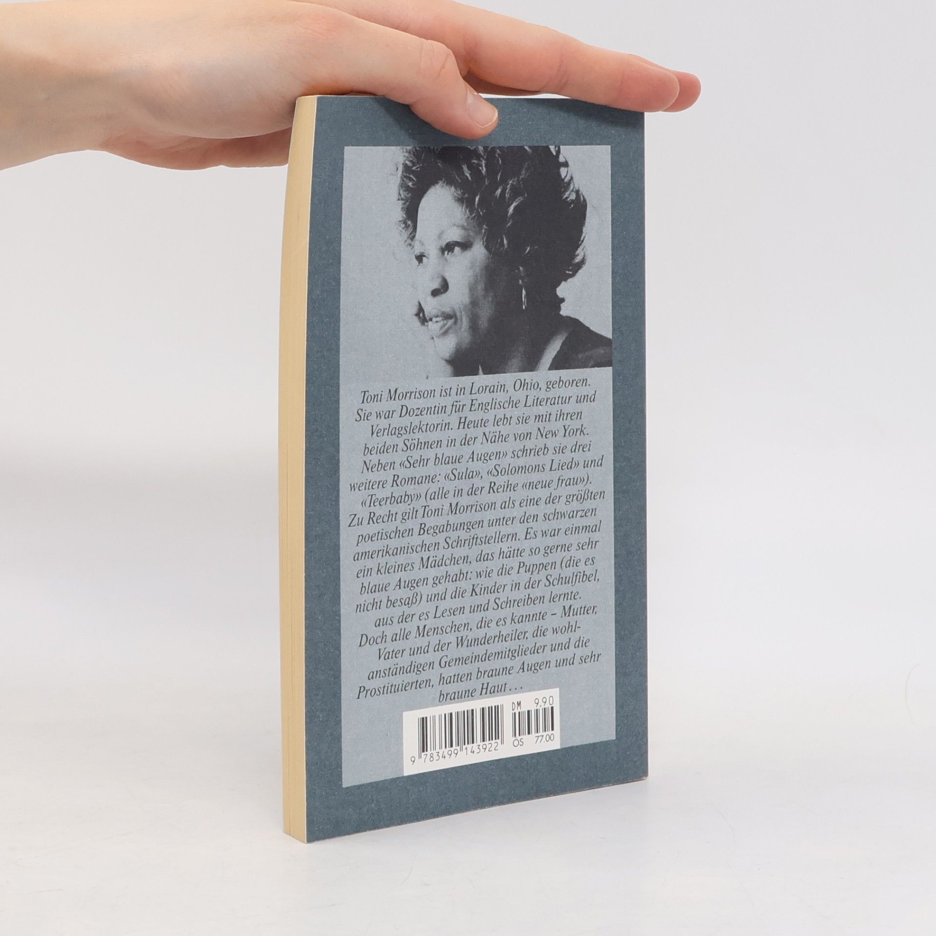 Toni Morrison Sehr blaue Augen