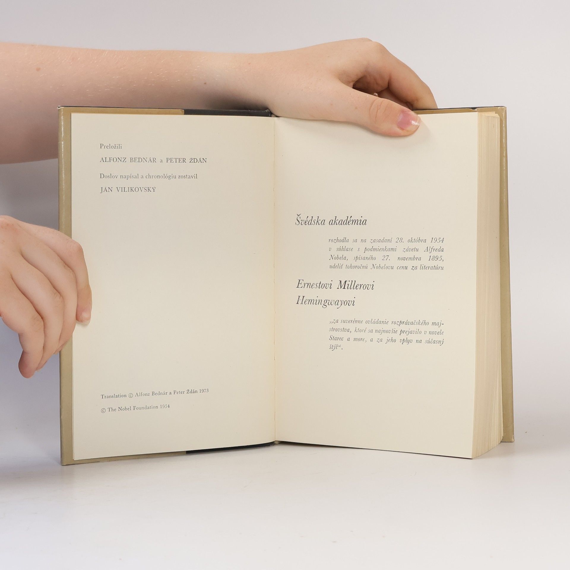 Ernest Hemingway Zbohom zbraniam. Komu zvonia do hrobu. Starec a more