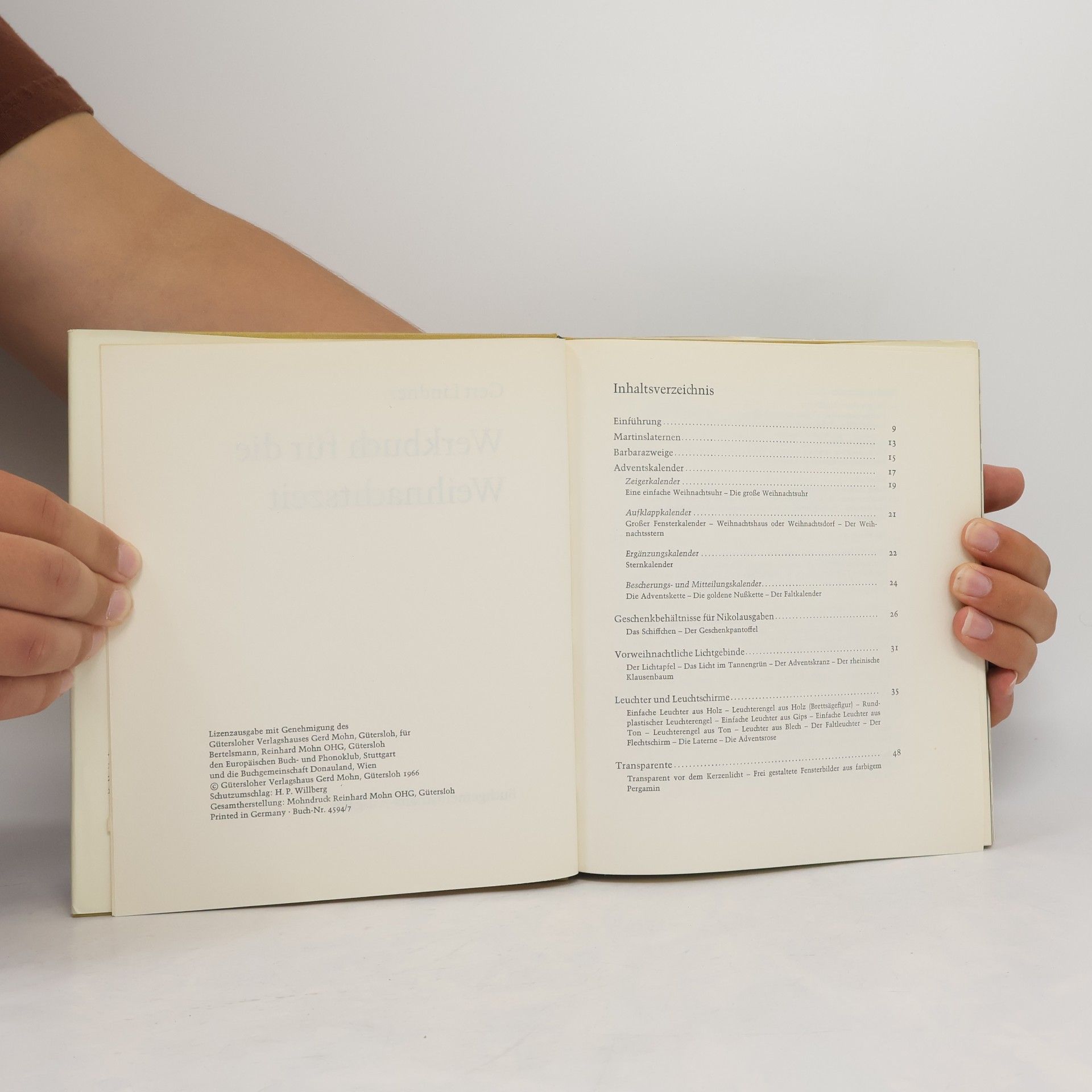 Gert Lindner Werkbuch für die Weihnachtszeit