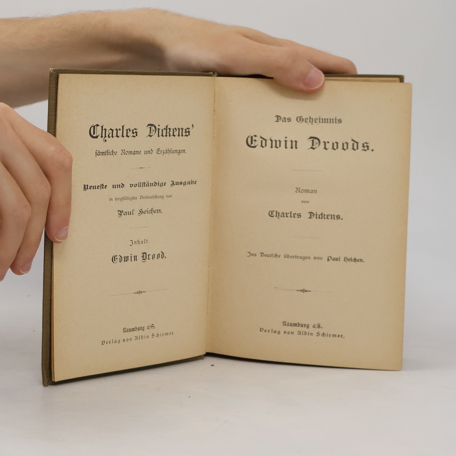 Charles Dickens Das Geheimnis Edwin Droods