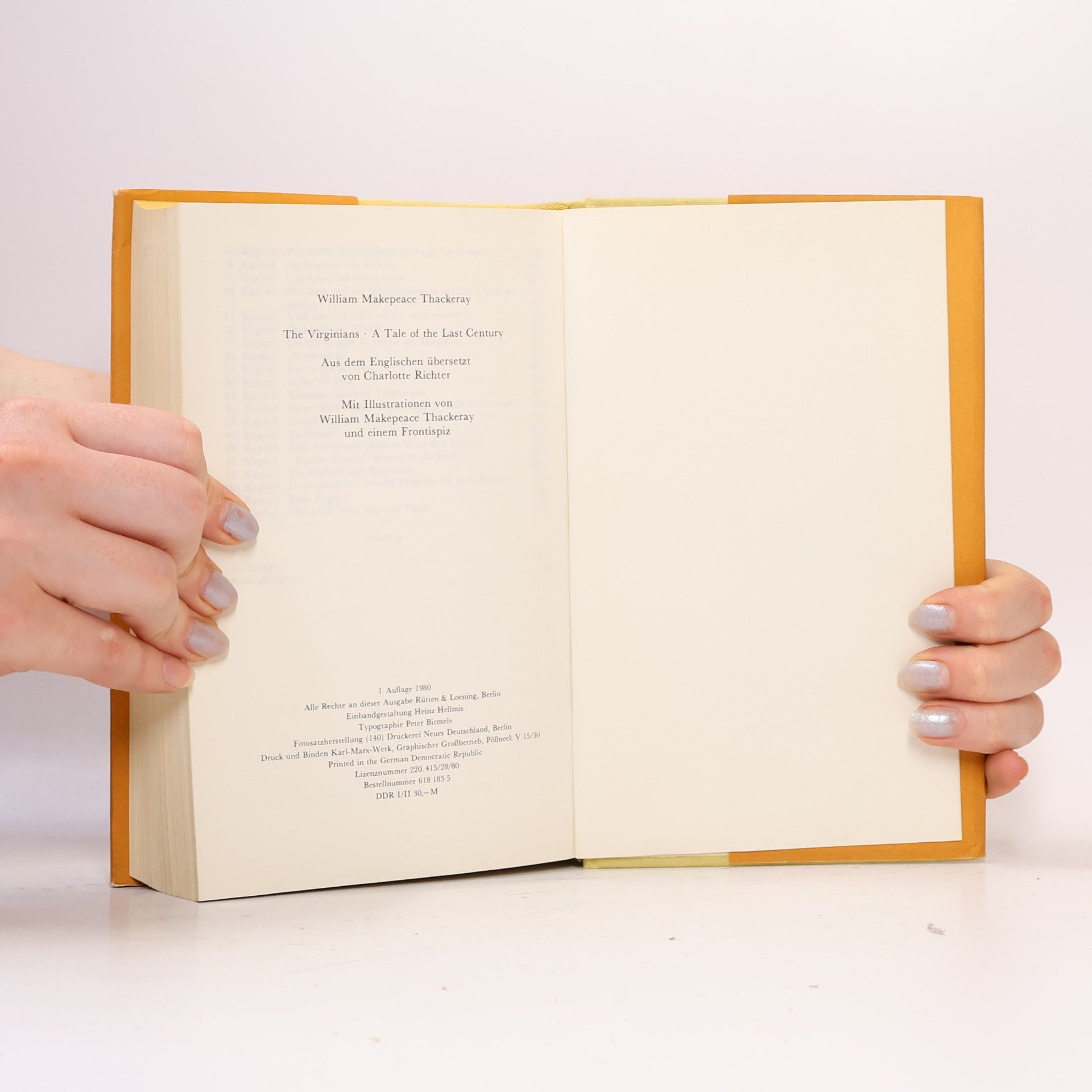 William Makepeace Thackeray Die Virginier