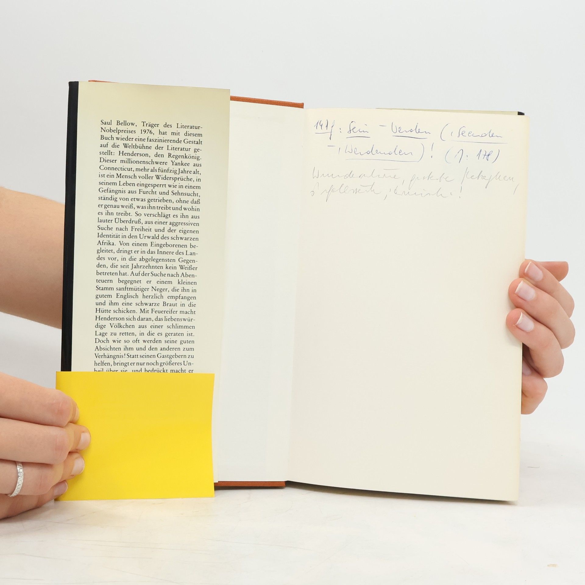 Saul Bellow Der Regenkönig