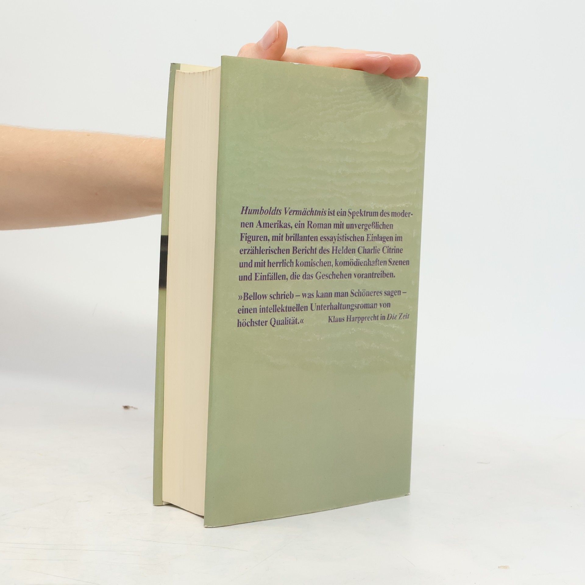 Saul Bellow Humboldts Vermächtnis