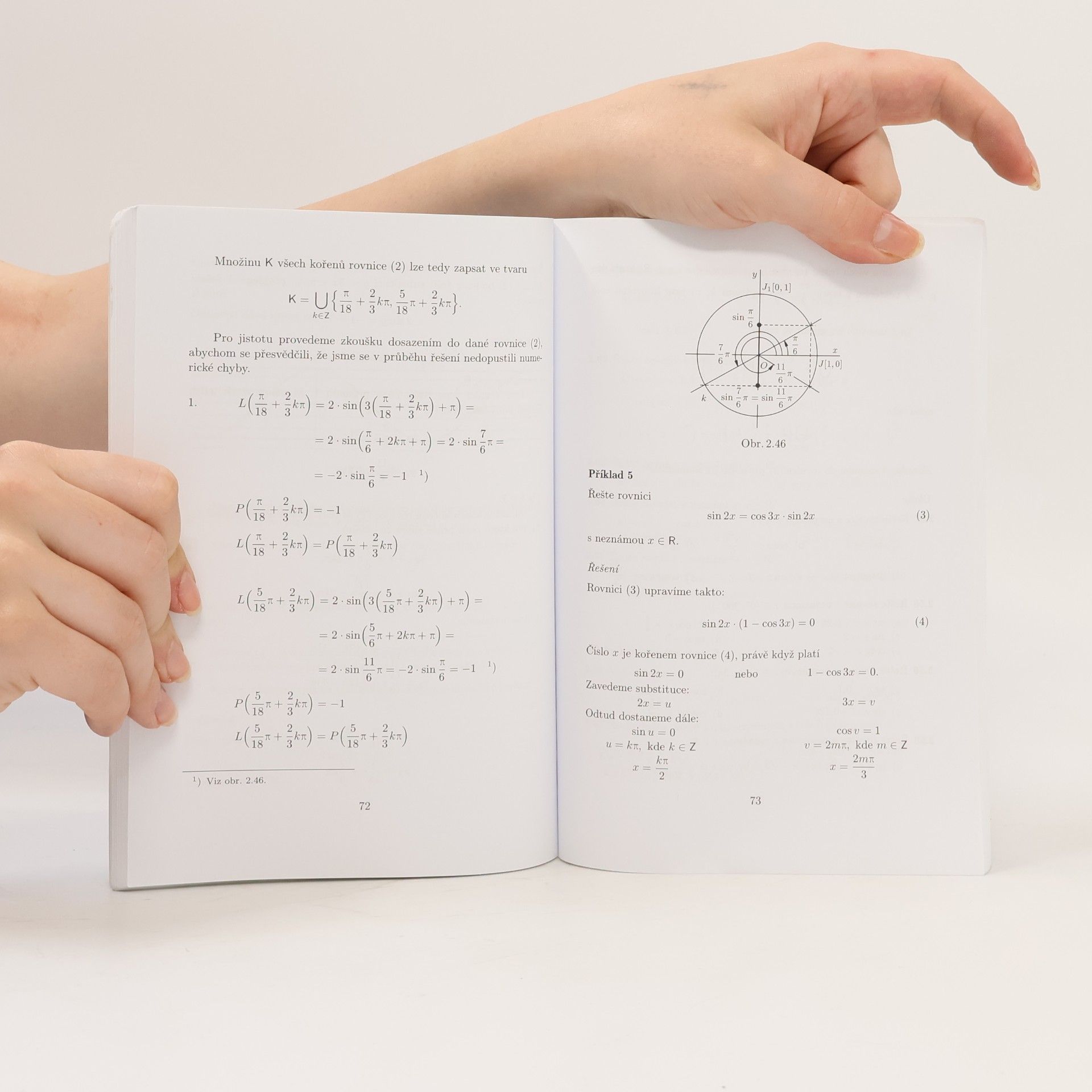 Oldřich Odvárko Matematika pro gymnázia. Goniometrie