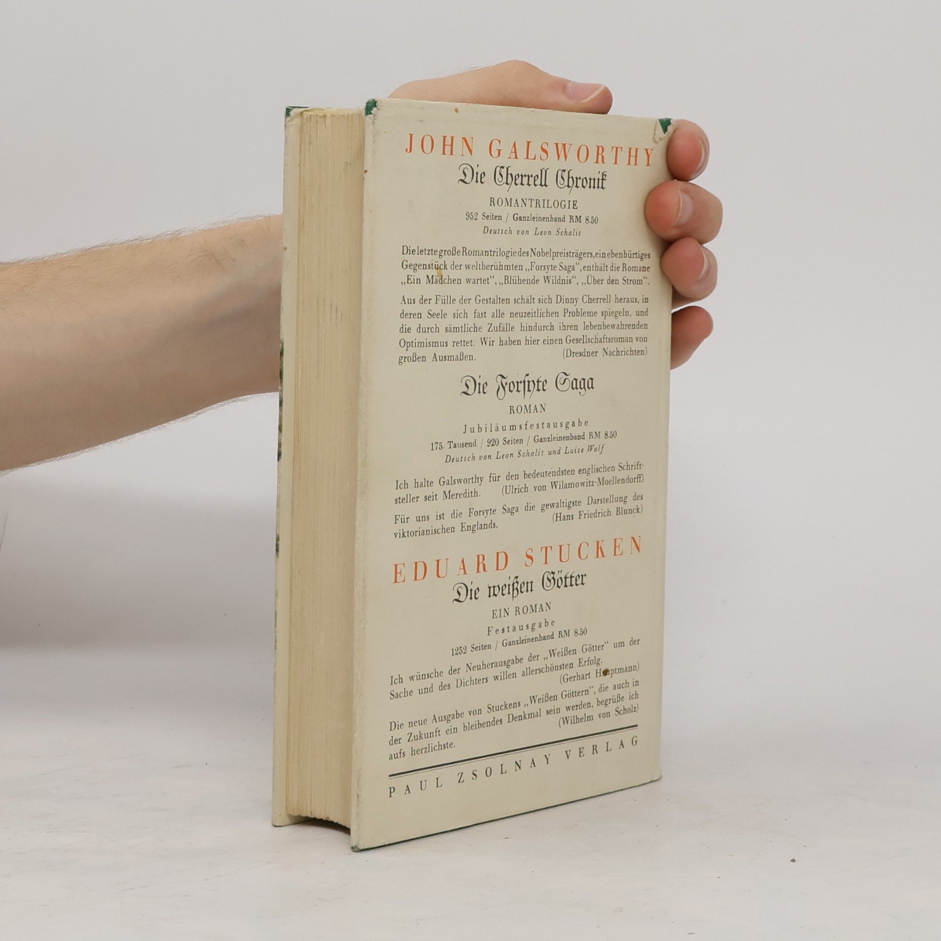 John Galsworthy Meister Novellen
