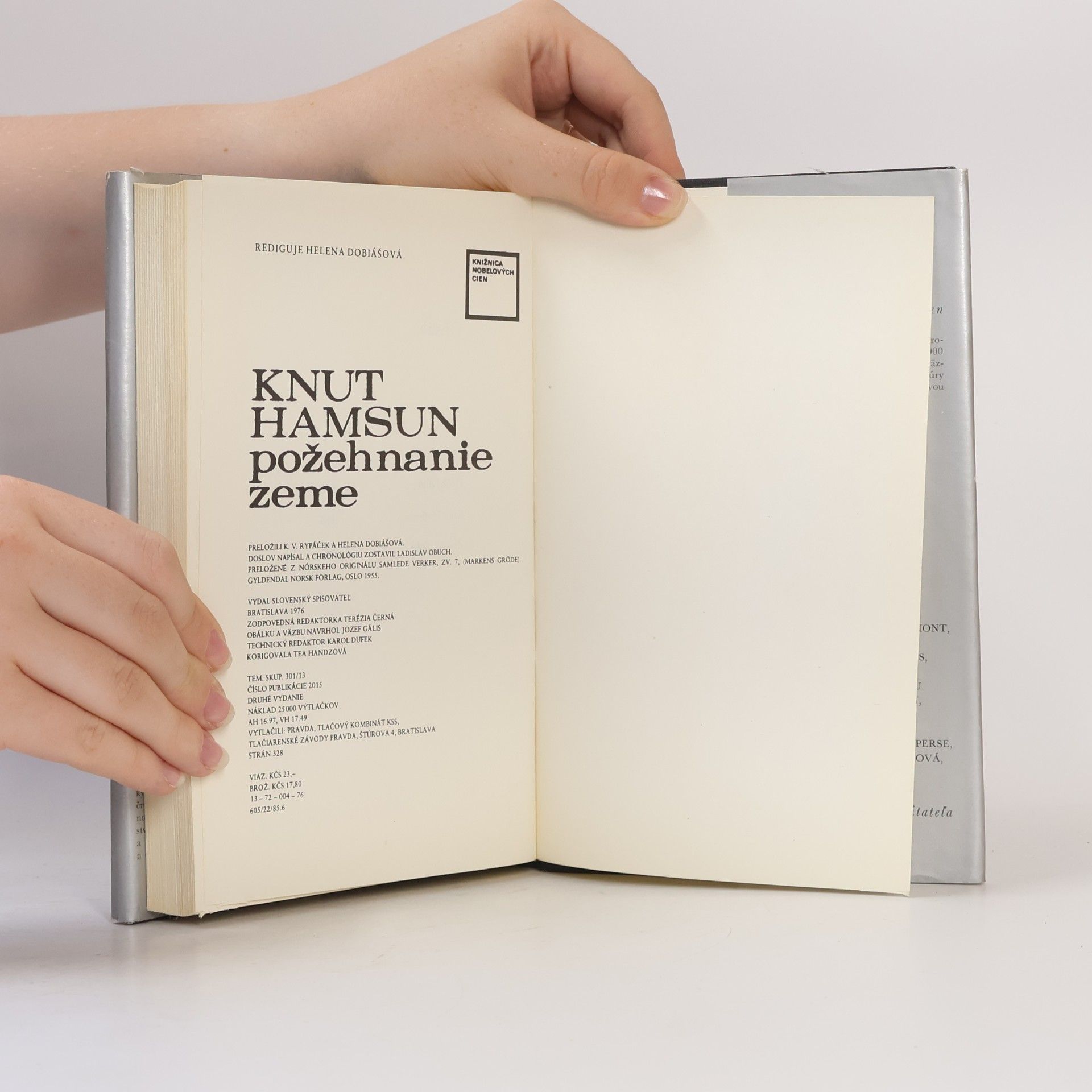 Knut Hamsun Požehnanie zeme