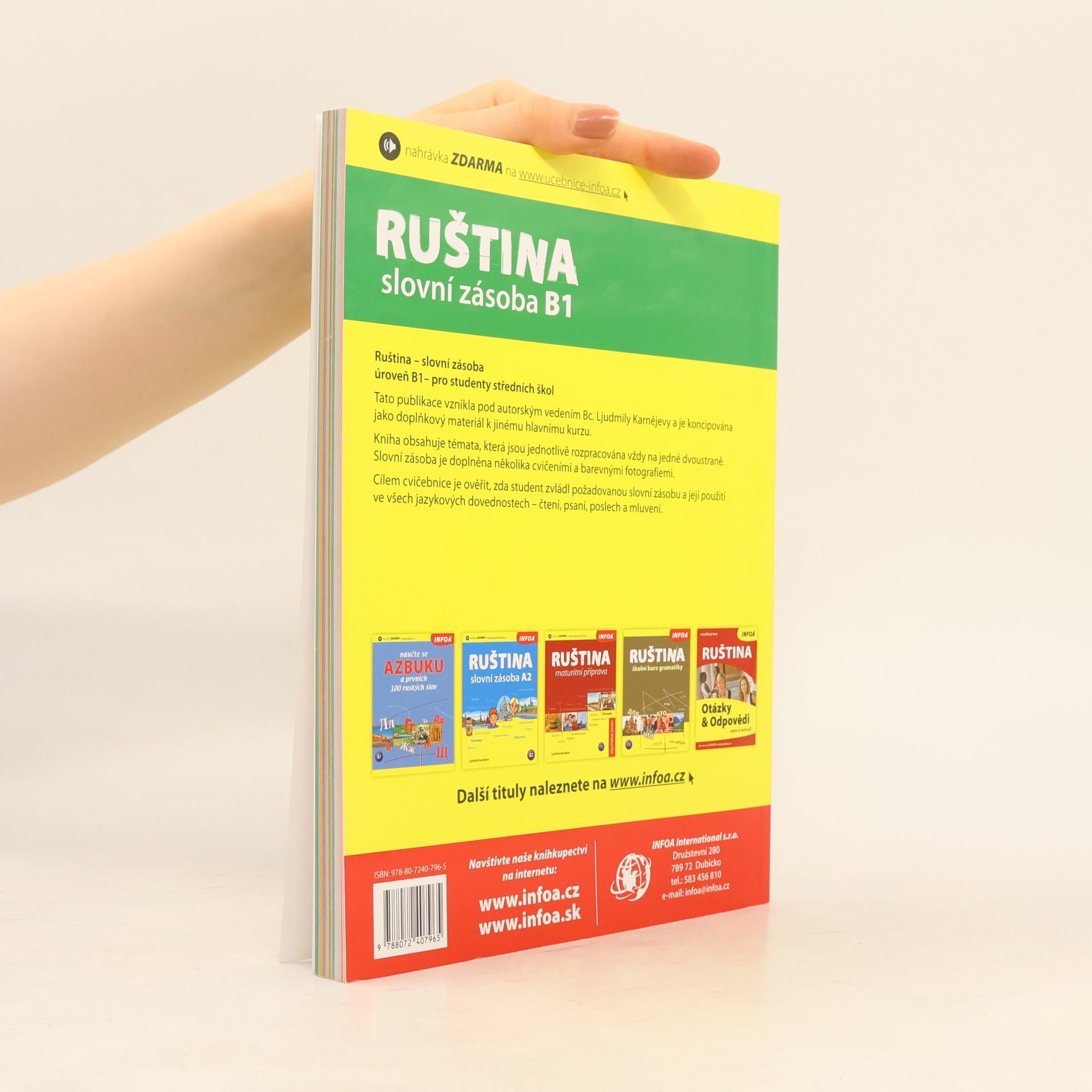 Ljudmila Karnějeva Ruština. Slovní zásoba B1